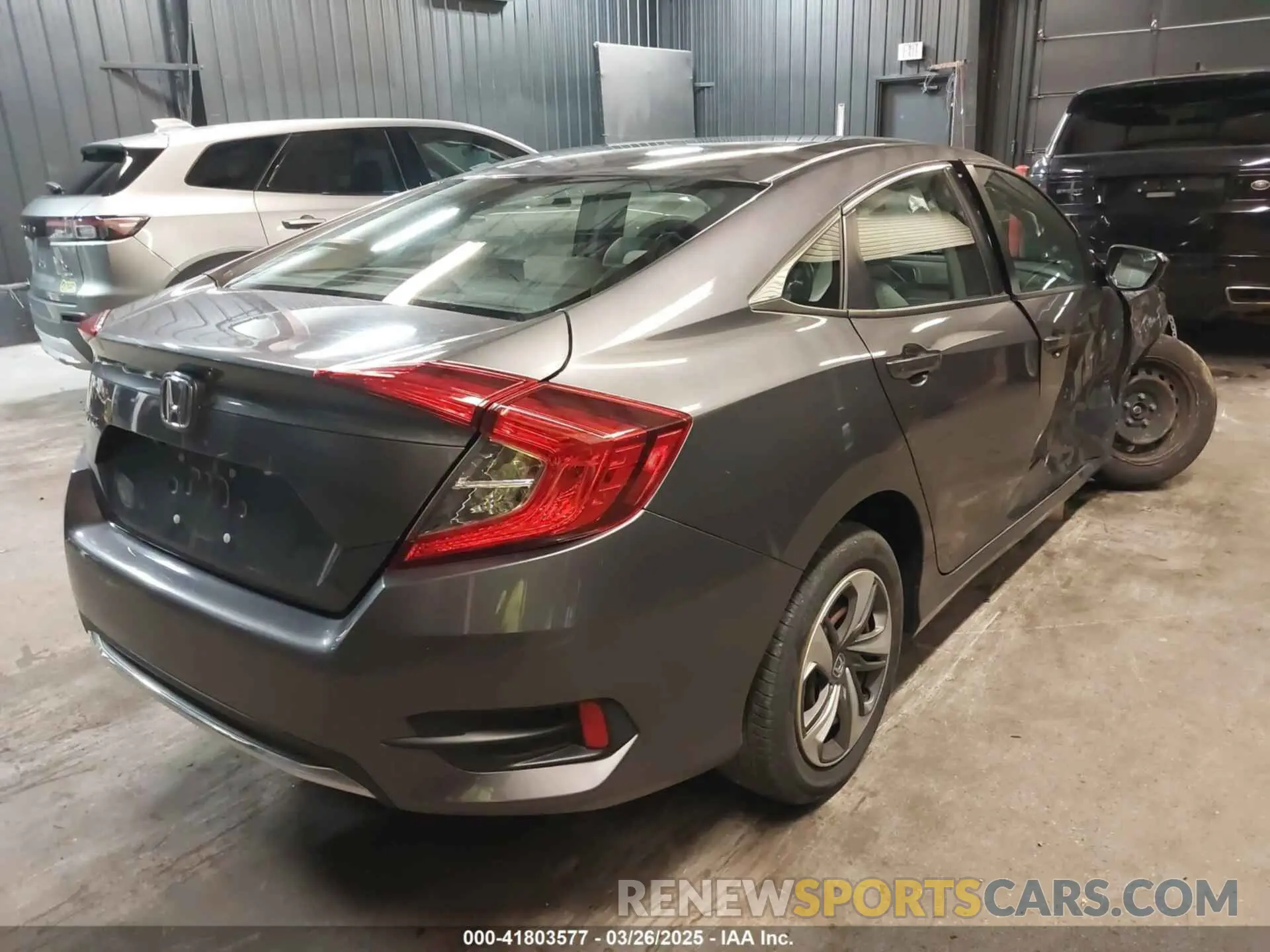 4 Photograph of a damaged car 2HGFC2F65LH525081 HONDA CIVIC 2020