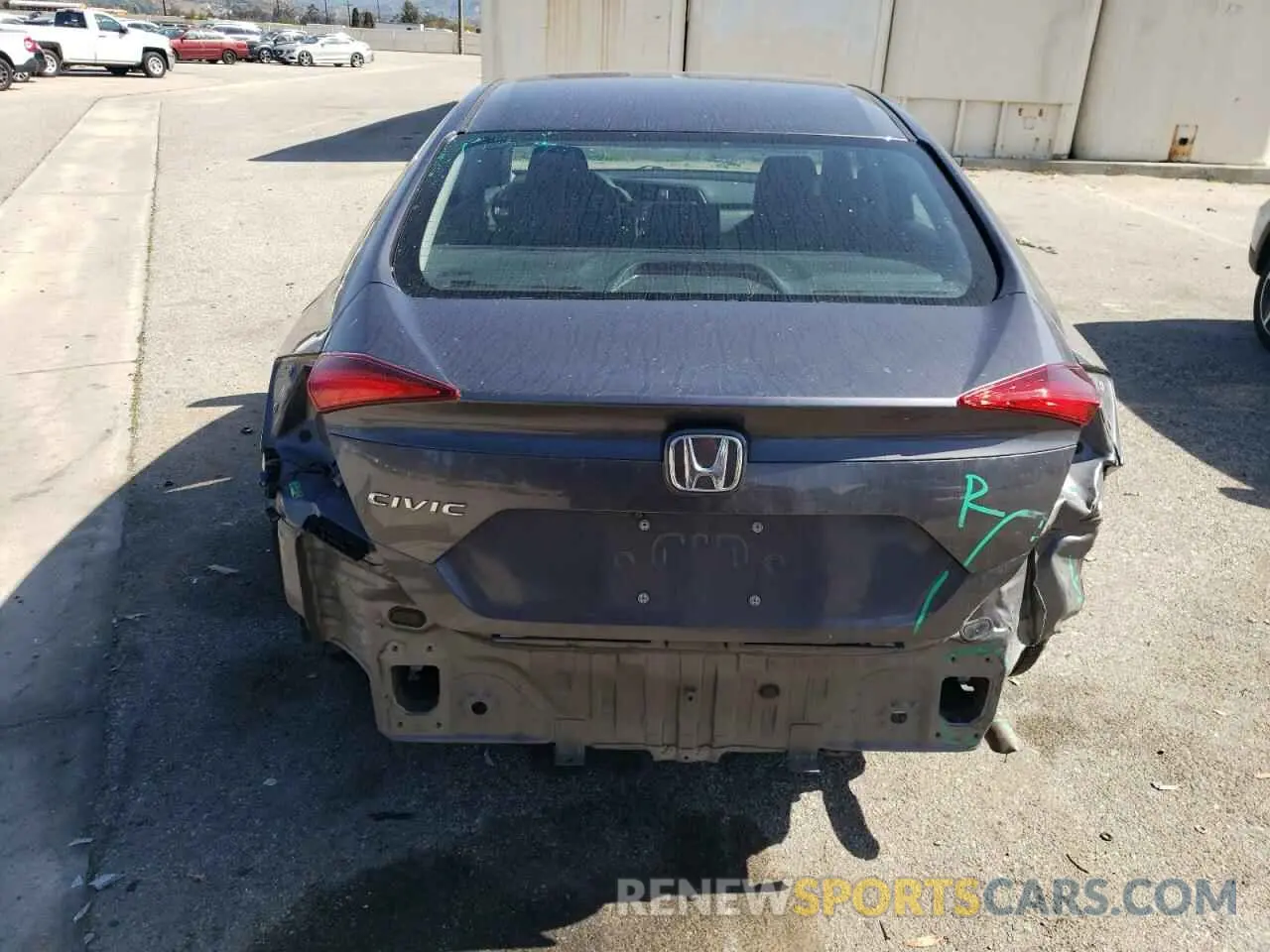 6 Фотография поврежденного автомобиля 2HGFC2F65LH539806 HONDA CIVIC 2020