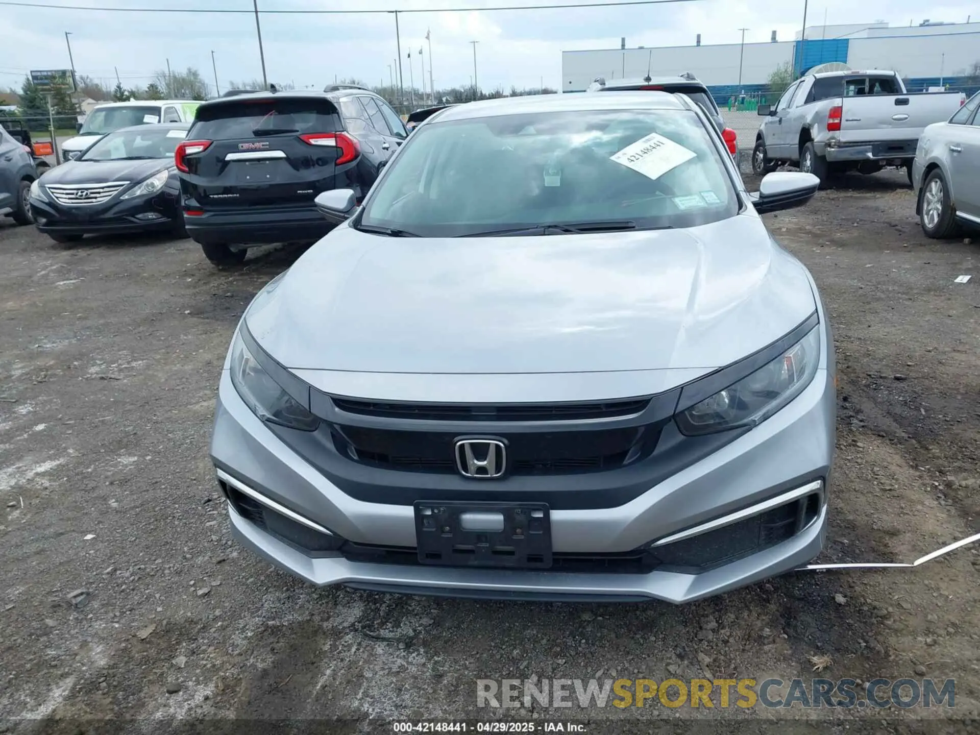 12 Photograph of a damaged car 2HGFC2F65LH544133 HONDA CIVIC 2020