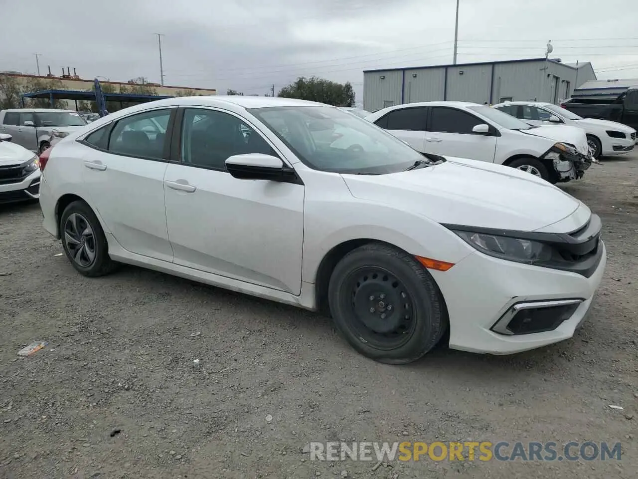 4 Фотография поврежденного автомобиля 2HGFC2F65LH554922 HONDA CIVIC 2020