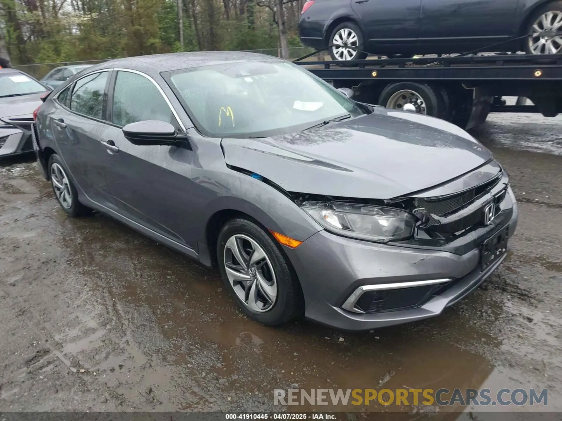 1 Photograph of a damaged car 2HGFC2F65LH562969 HONDA CIVIC 2020