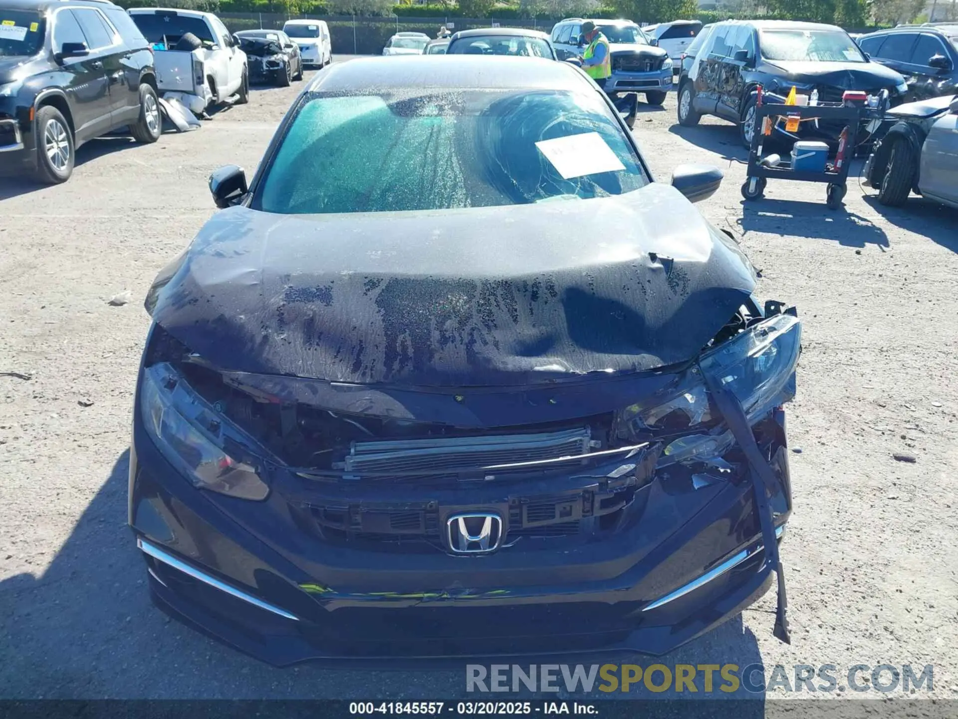 12 Photograph of a damaged car 2HGFC2F65LH564964 HONDA CIVIC 2020