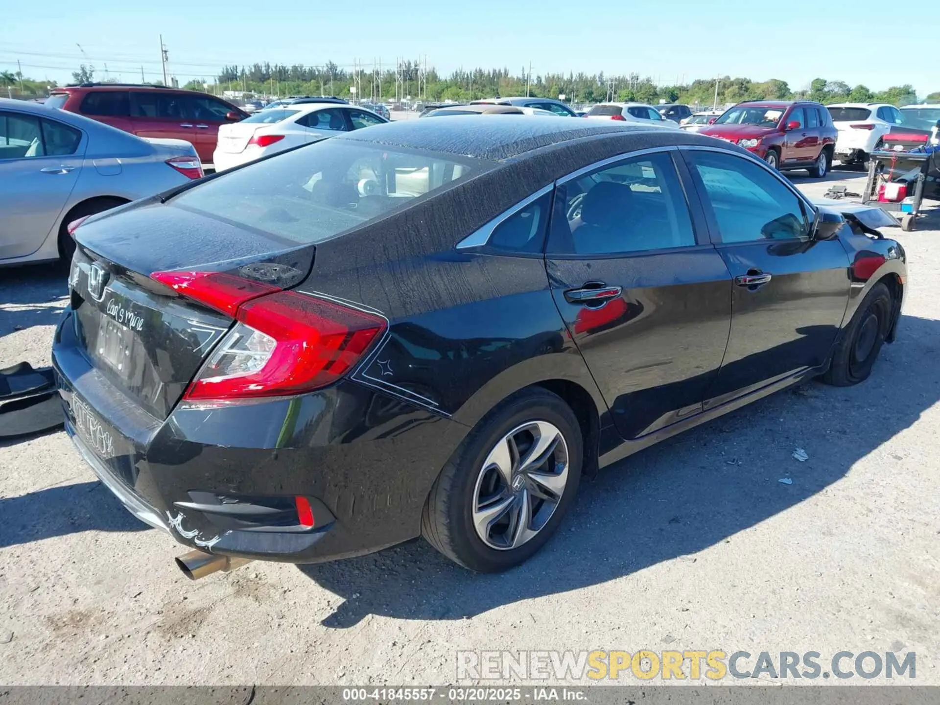 4 Photograph of a damaged car 2HGFC2F65LH564964 HONDA CIVIC 2020