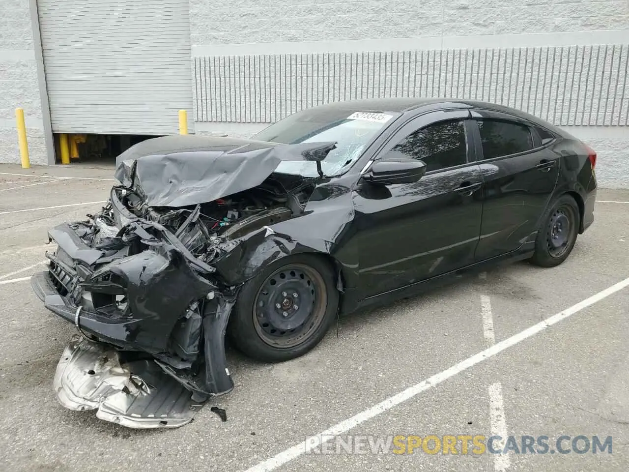 1 Photograph of a damaged car 2HGFC2F65LH584874 HONDA CIVIC 2020