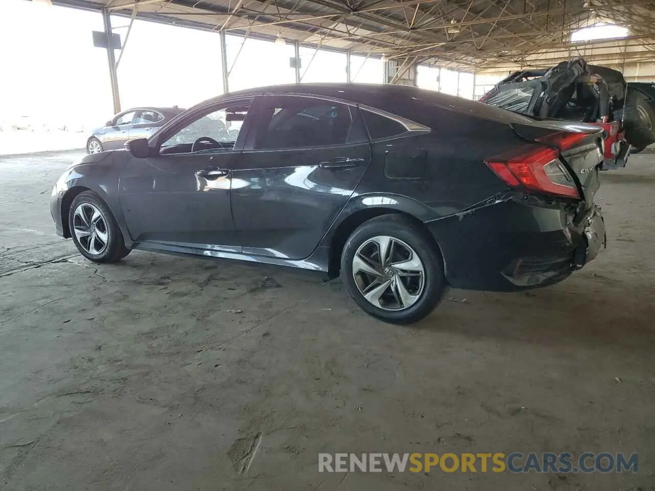 2 Photograph of a damaged car 2HGFC2F65LH589007 HONDA CIVIC 2020