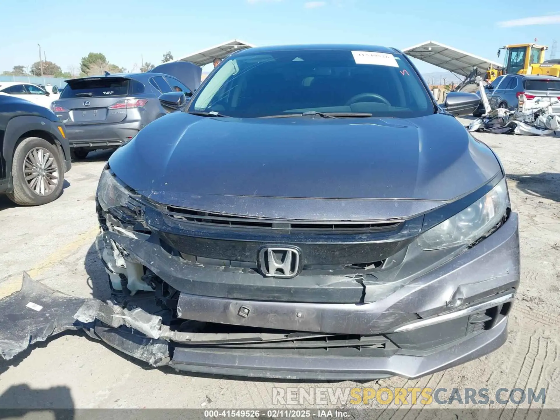 12 Фотография поврежденного автомобиля 2HGFC2F66LH530967 HONDA CIVIC 2020