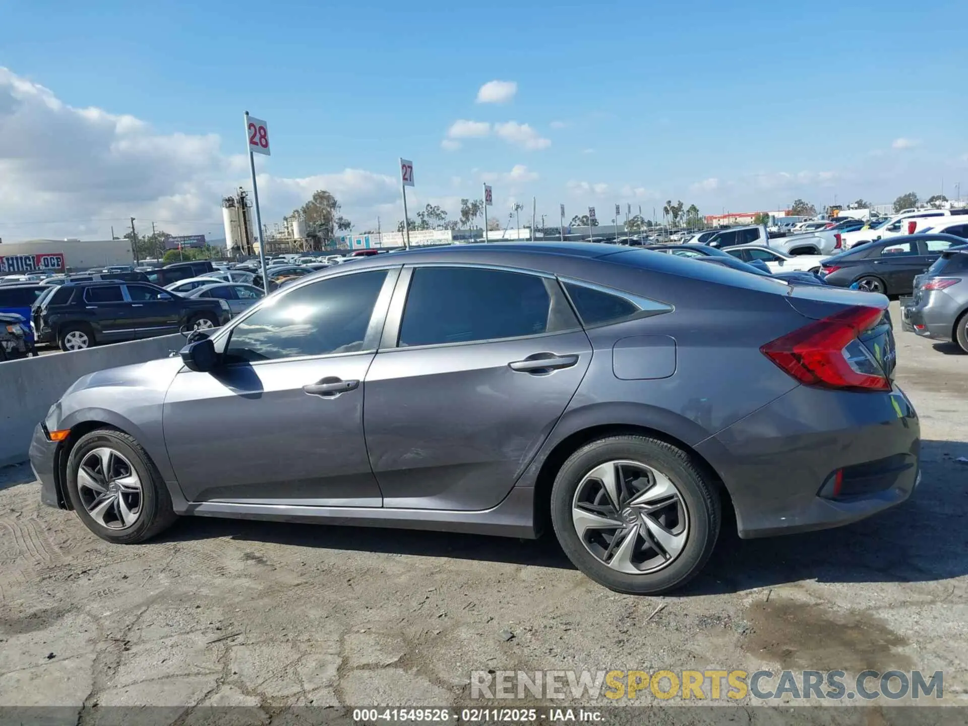 14 Фотография поврежденного автомобиля 2HGFC2F66LH530967 HONDA CIVIC 2020