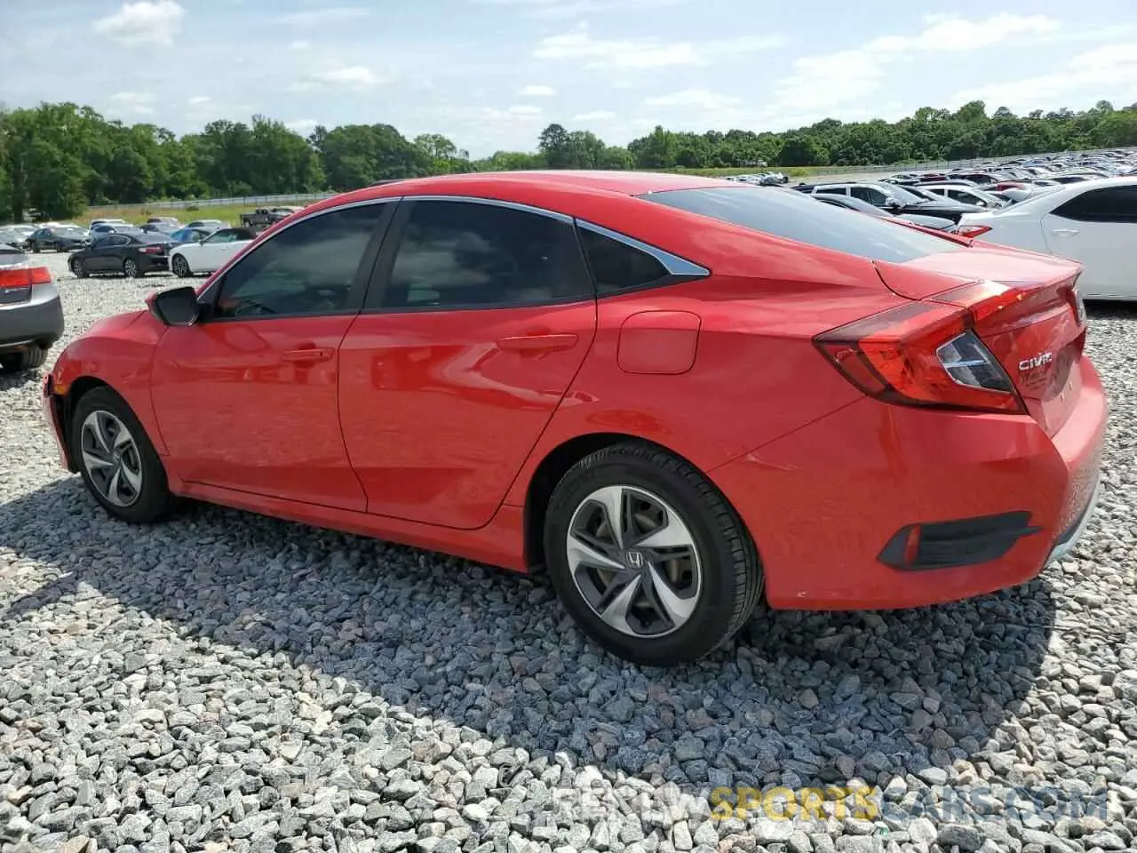 2 Фотография поврежденного автомобиля 2HGFC2F66LH539247 HONDA CIVIC 2020