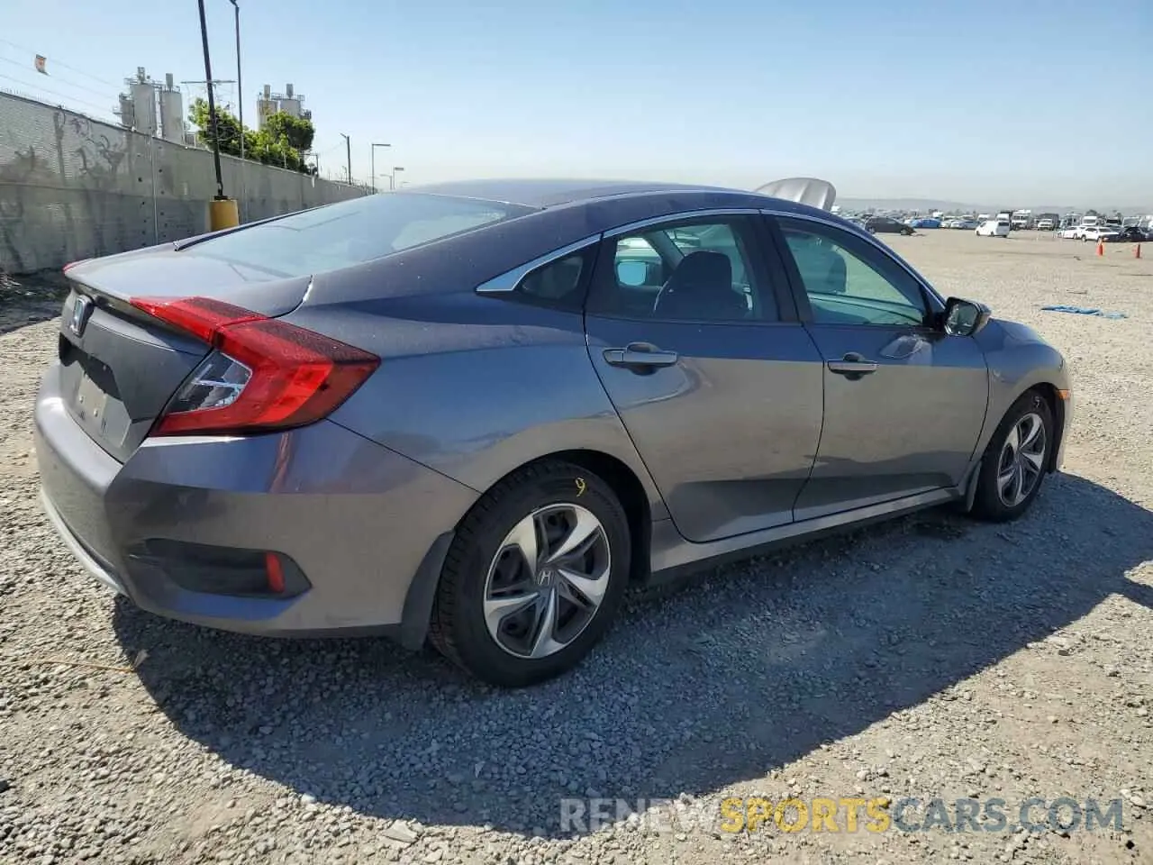 3 Photograph of a damaged car 2HGFC2F66LH542018 HONDA CIVIC 2020