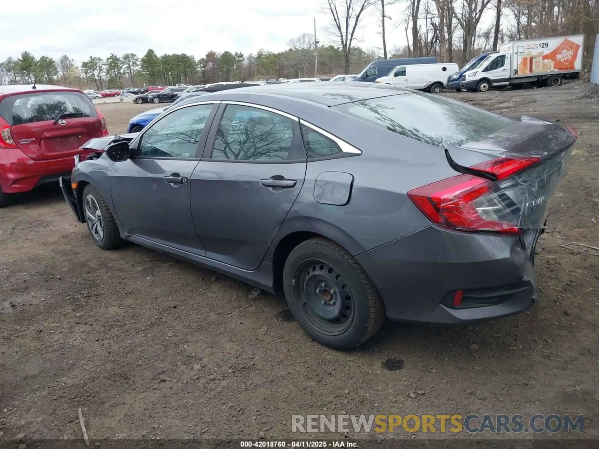 14 Фотография поврежденного автомобиля 2HGFC2F66LH556906 HONDA CIVIC 2020
