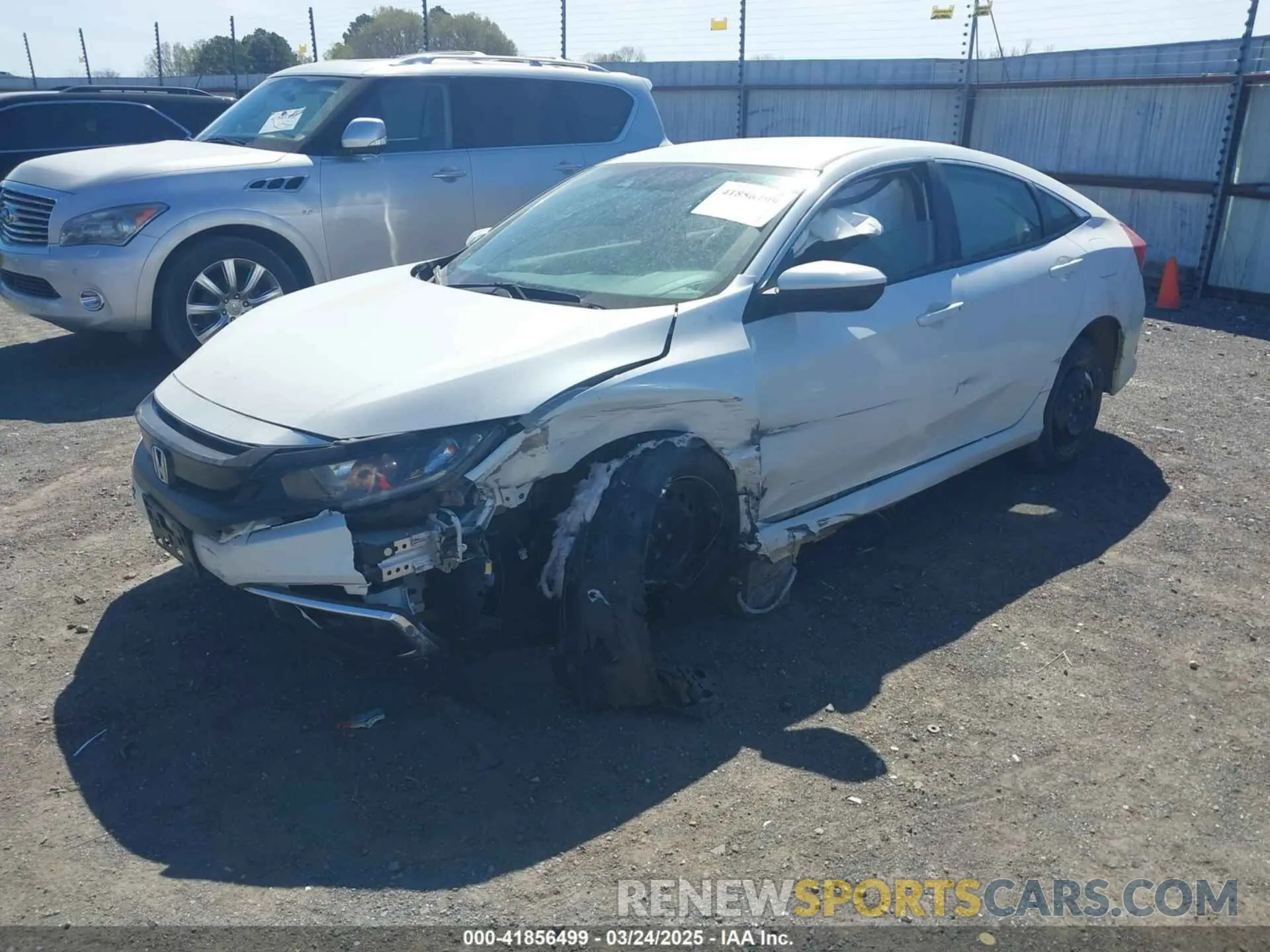 2 Photograph of a damaged car 2HGFC2F66LH568747 HONDA CIVIC 2020