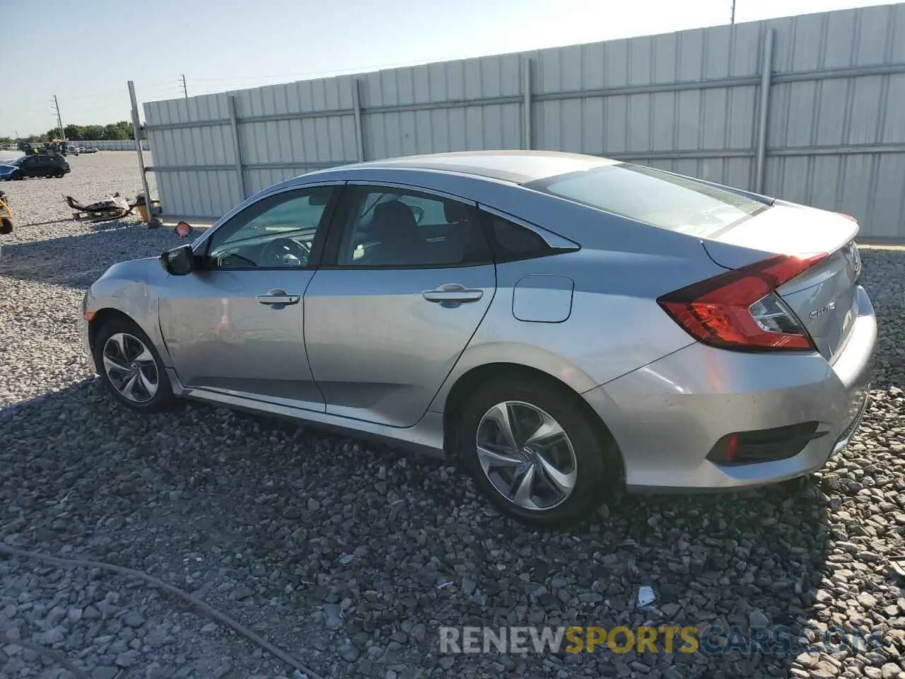2 Photograph of a damaged car 2HGFC2F66LH579070 HONDA CIVIC 2020