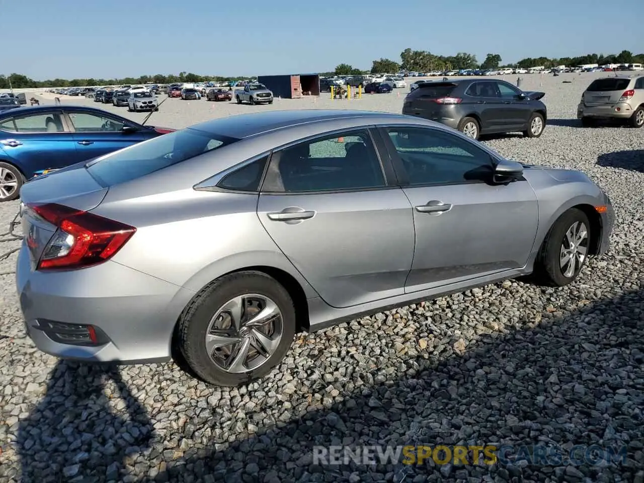 3 Photograph of a damaged car 2HGFC2F66LH579070 HONDA CIVIC 2020