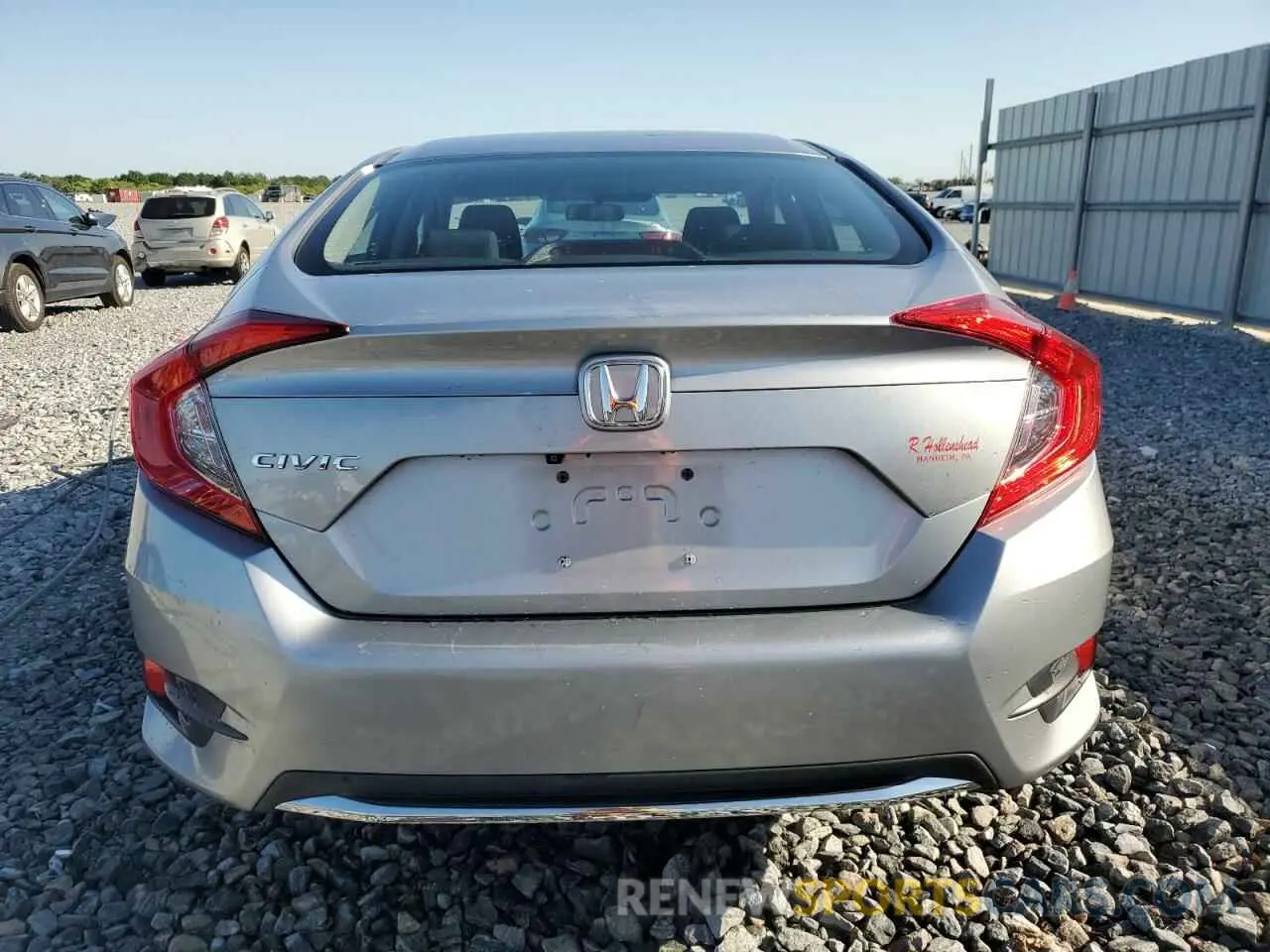 6 Photograph of a damaged car 2HGFC2F66LH579070 HONDA CIVIC 2020