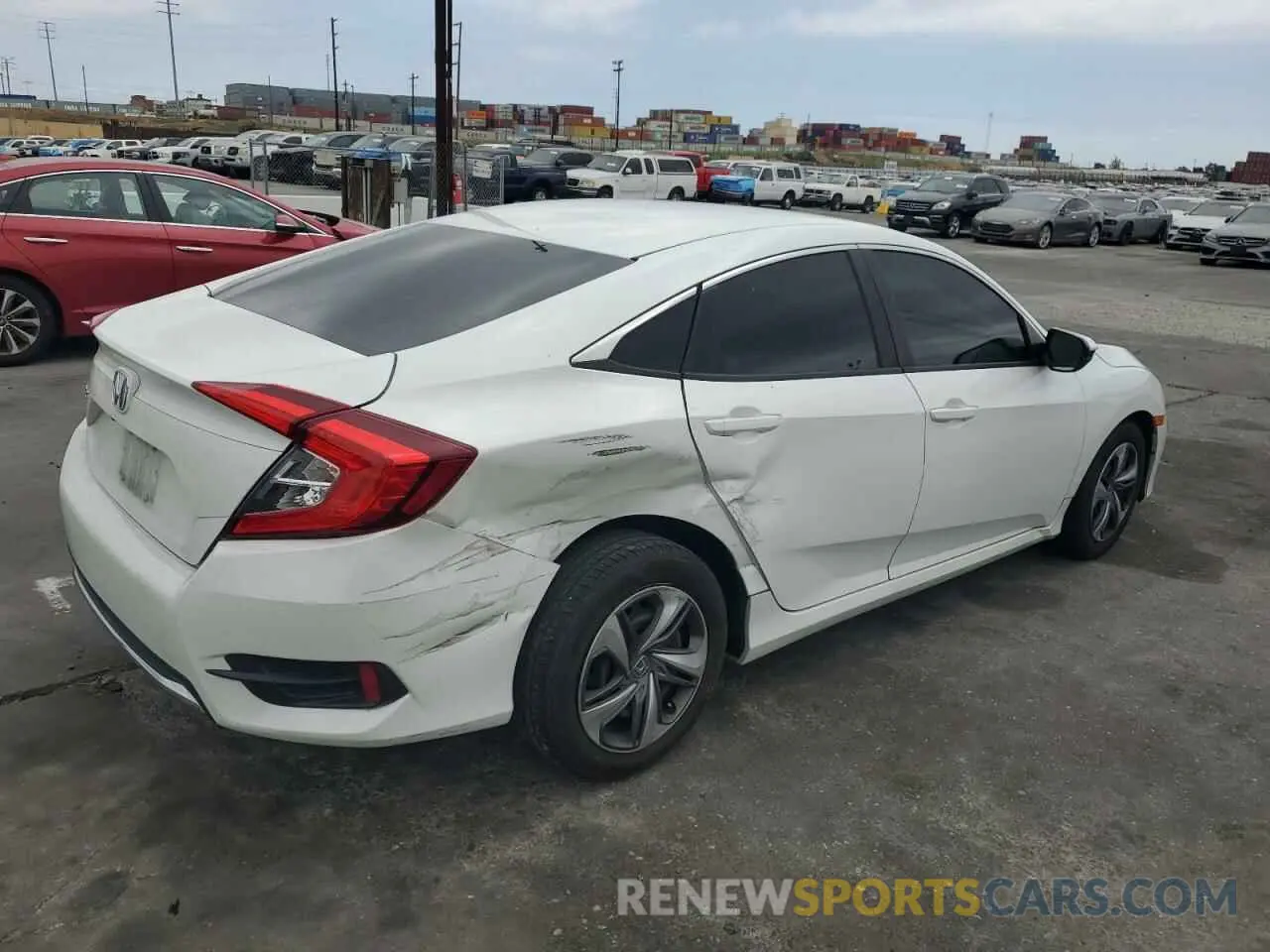 3 Photograph of a damaged car 2HGFC2F67LH503776 HONDA CIVIC 2020