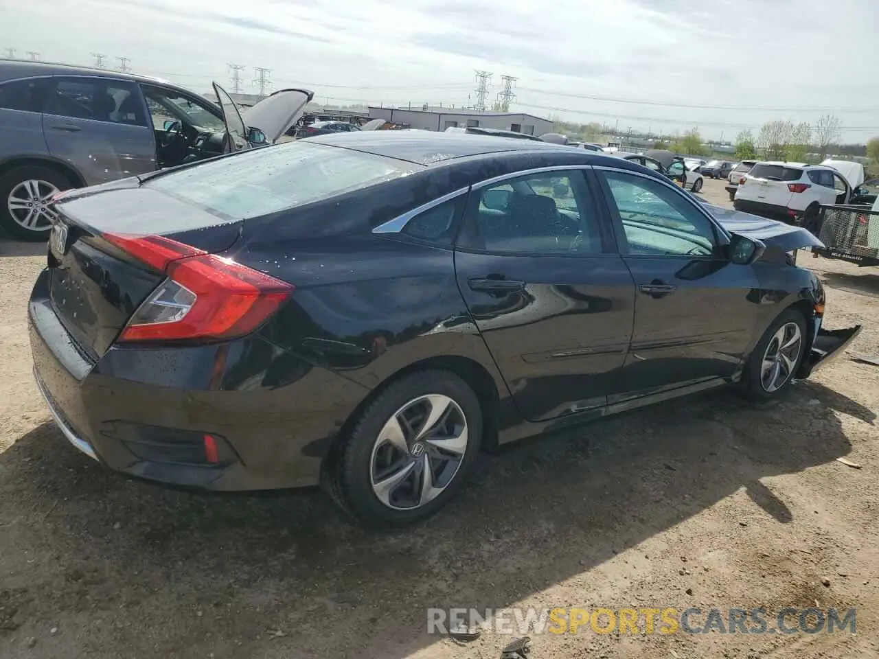 3 Фотография поврежденного автомобиля 2HGFC2F67LH504216 HONDA CIVIC 2020