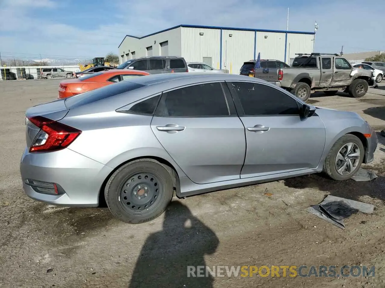 3 Photograph of a damaged car 2HGFC2F67LH518634 HONDA CIVIC 2020