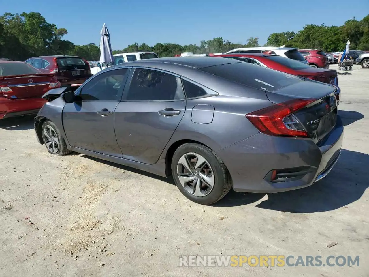 2 Photograph of a damaged car 2HGFC2F67LH530265 HONDA CIVIC 2020