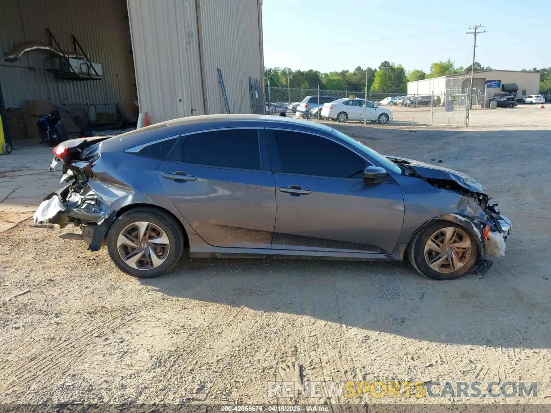 14 Photograph of a damaged car 2HGFC2F67LH534381 HONDA CIVIC 2020