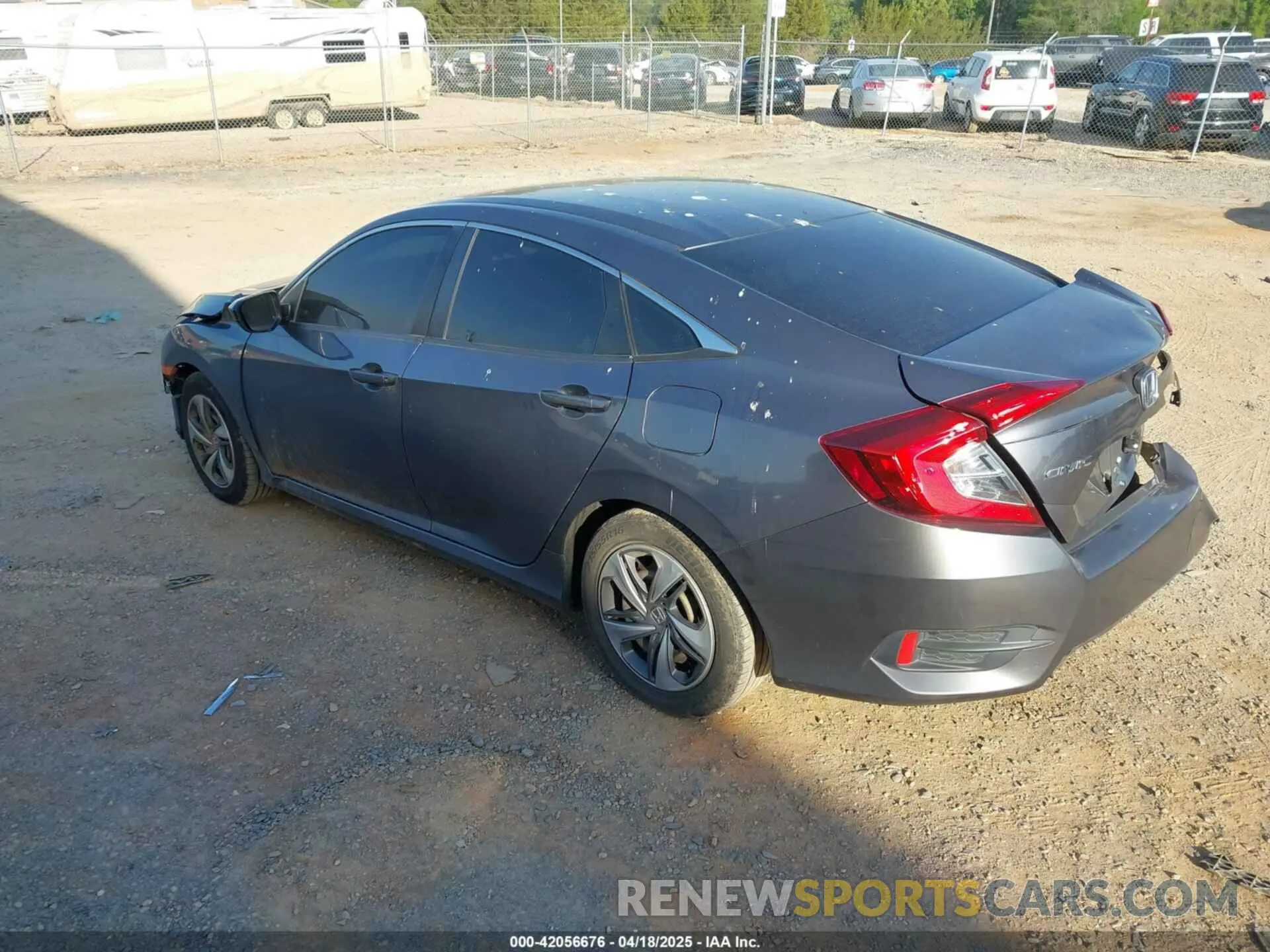 3 Photograph of a damaged car 2HGFC2F67LH534381 HONDA CIVIC 2020