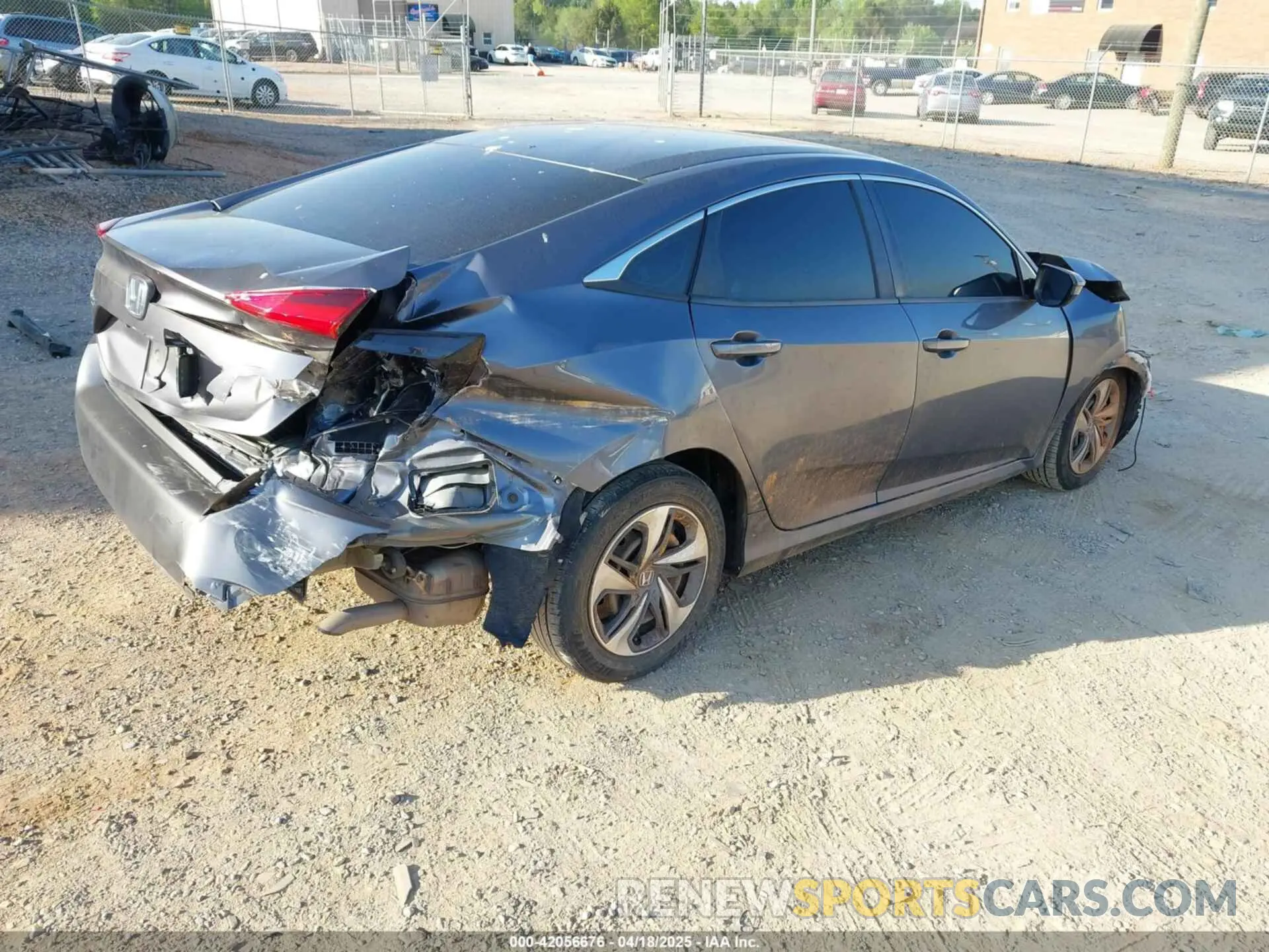 4 Photograph of a damaged car 2HGFC2F67LH534381 HONDA CIVIC 2020