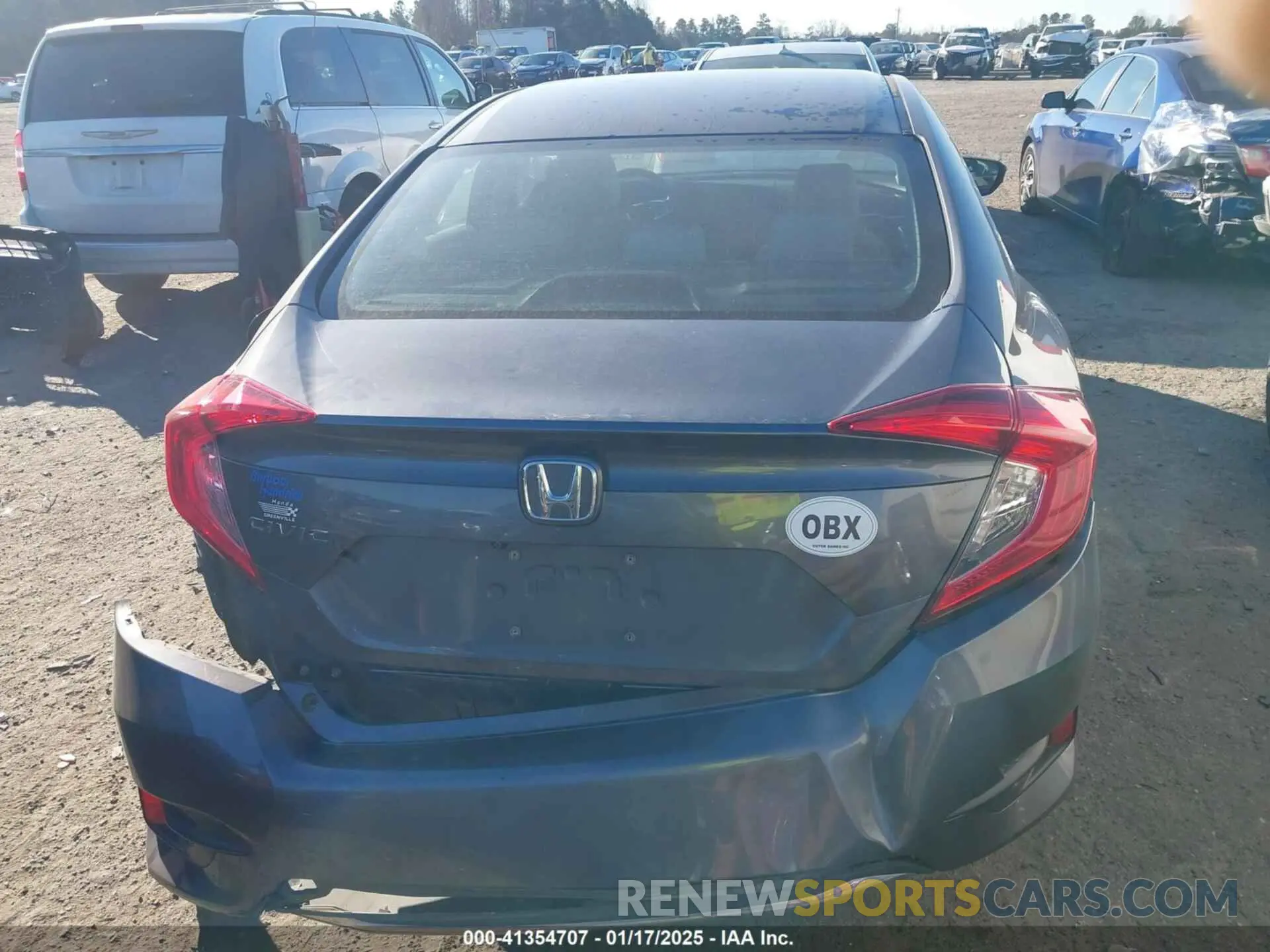 16 Photograph of a damaged car 2HGFC2F67LH543405 HONDA CIVIC 2020