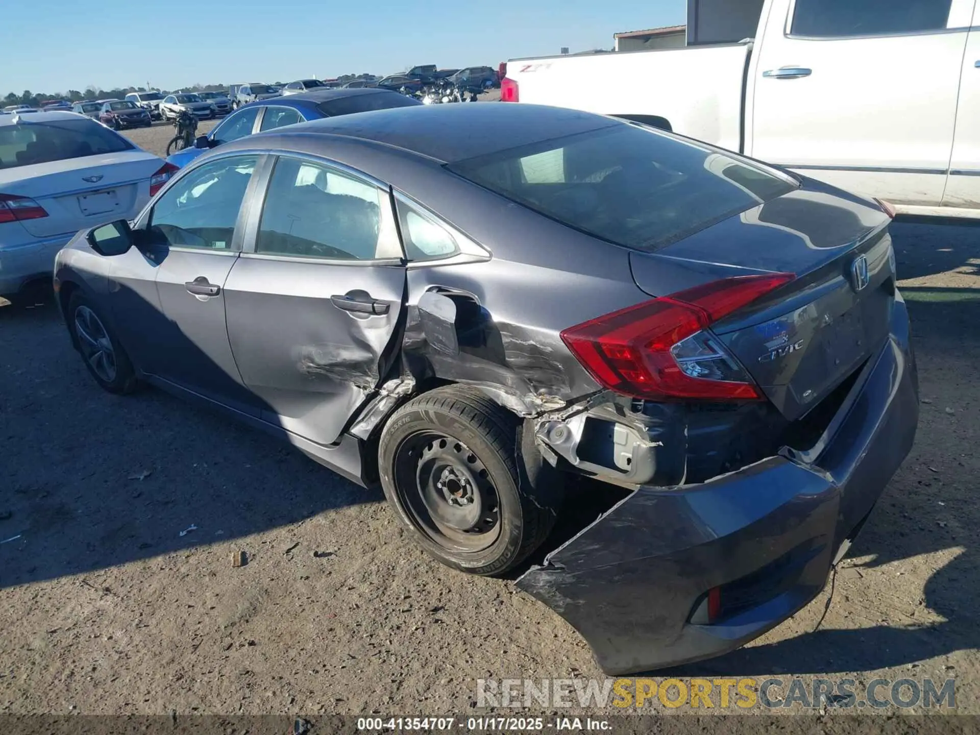 3 Photograph of a damaged car 2HGFC2F67LH543405 HONDA CIVIC 2020
