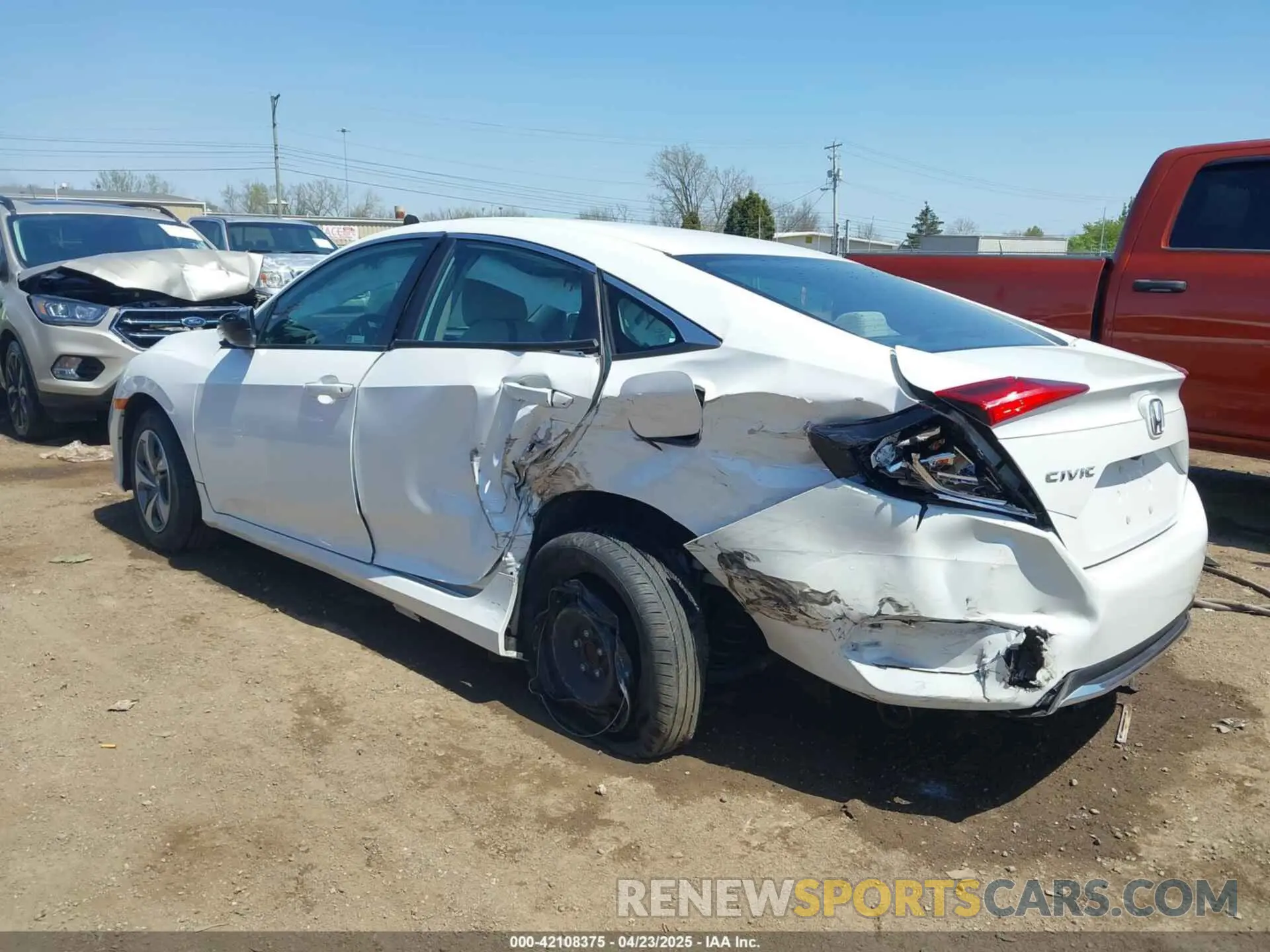 6 Photograph of a damaged car 2HGFC2F67LH548152 HONDA CIVIC 2020