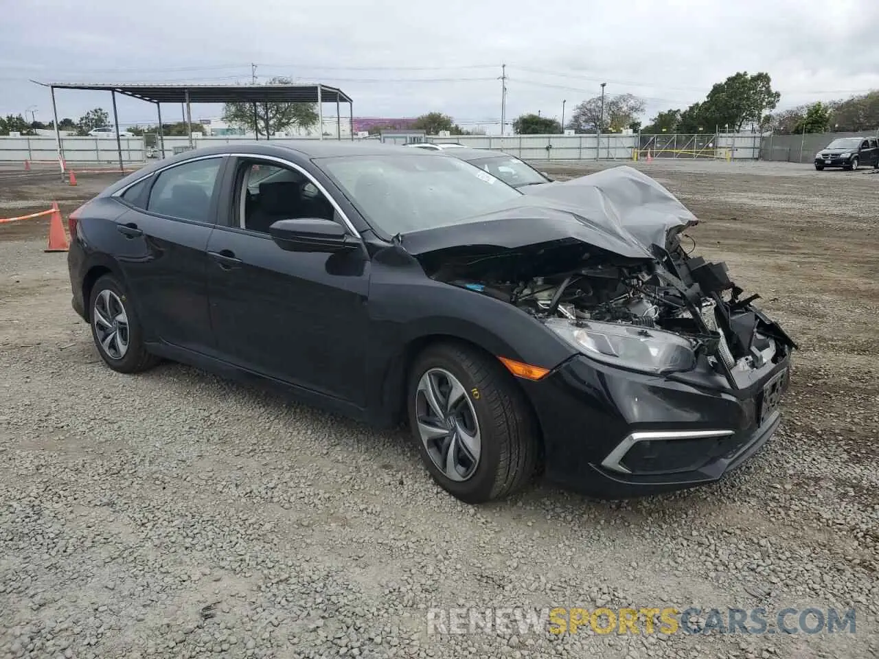 4 Photograph of a damaged car 2HGFC2F68LH503804 HONDA CIVIC 2020