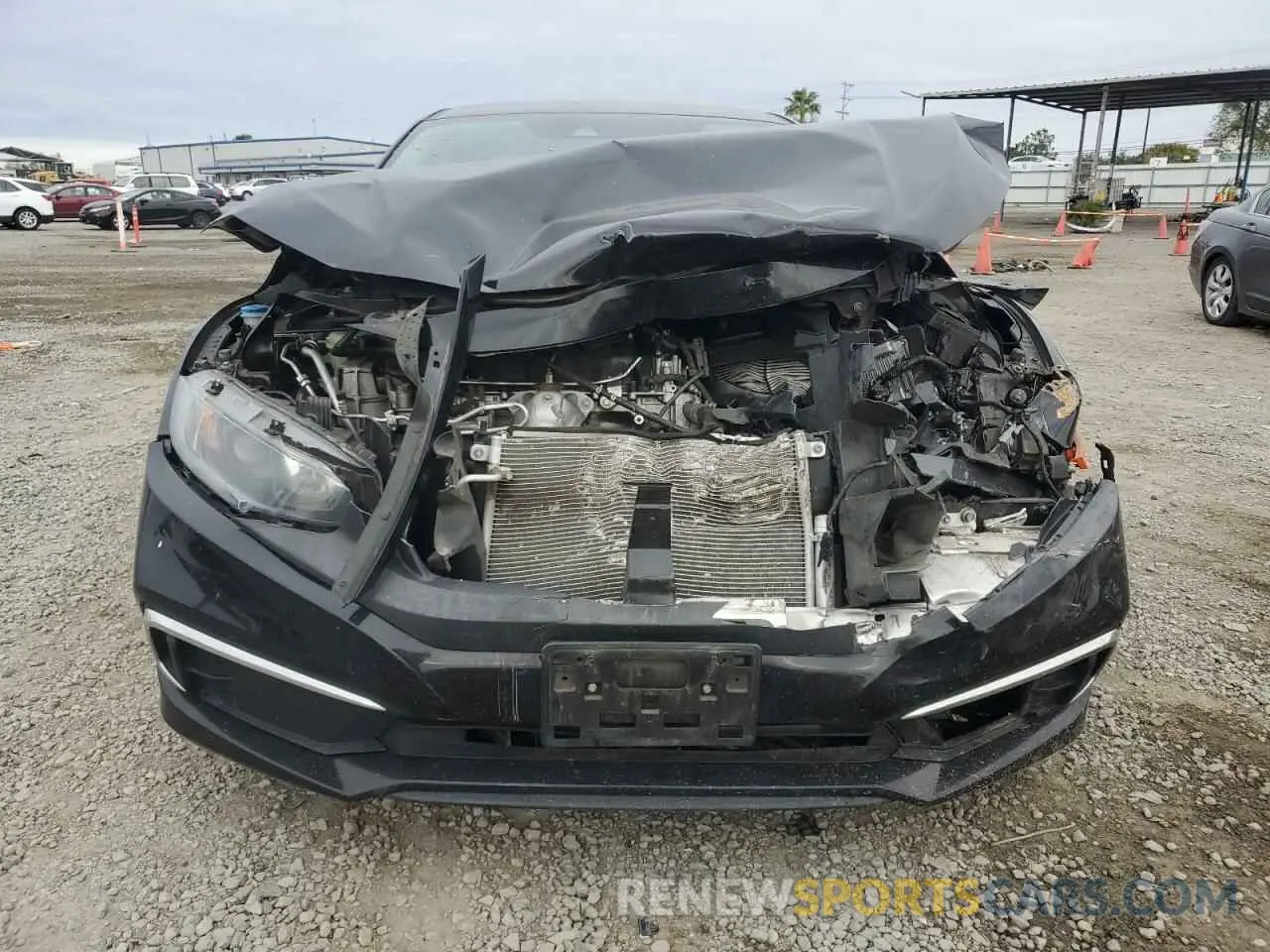 5 Photograph of a damaged car 2HGFC2F68LH503804 HONDA CIVIC 2020