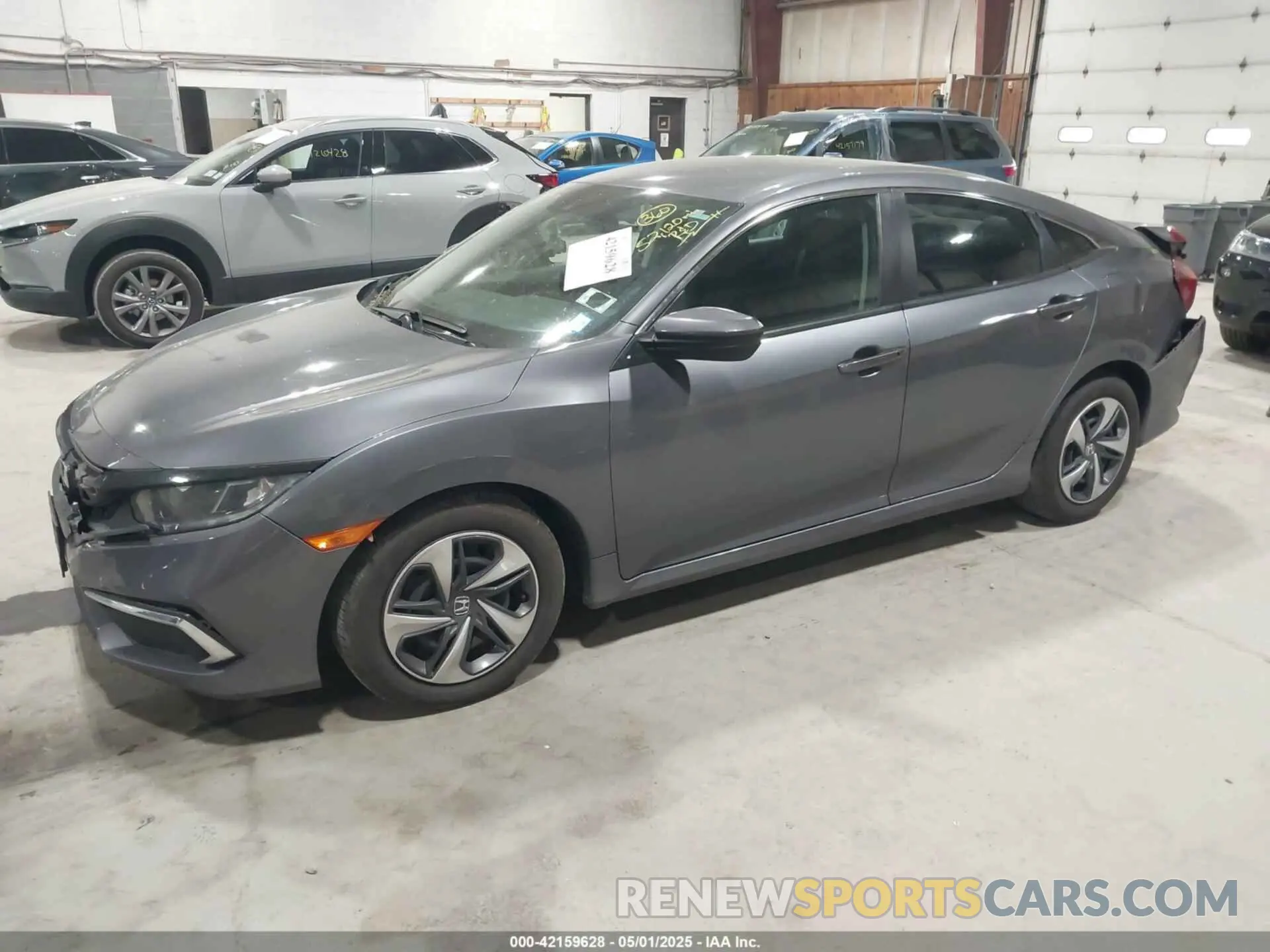 2 Photograph of a damaged car 2HGFC2F68LH512583 HONDA CIVIC 2020