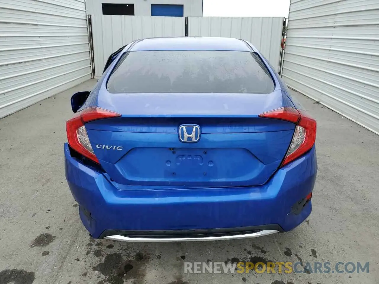 6 Photograph of a damaged car 2HGFC2F68LH527844 HONDA CIVIC 2020