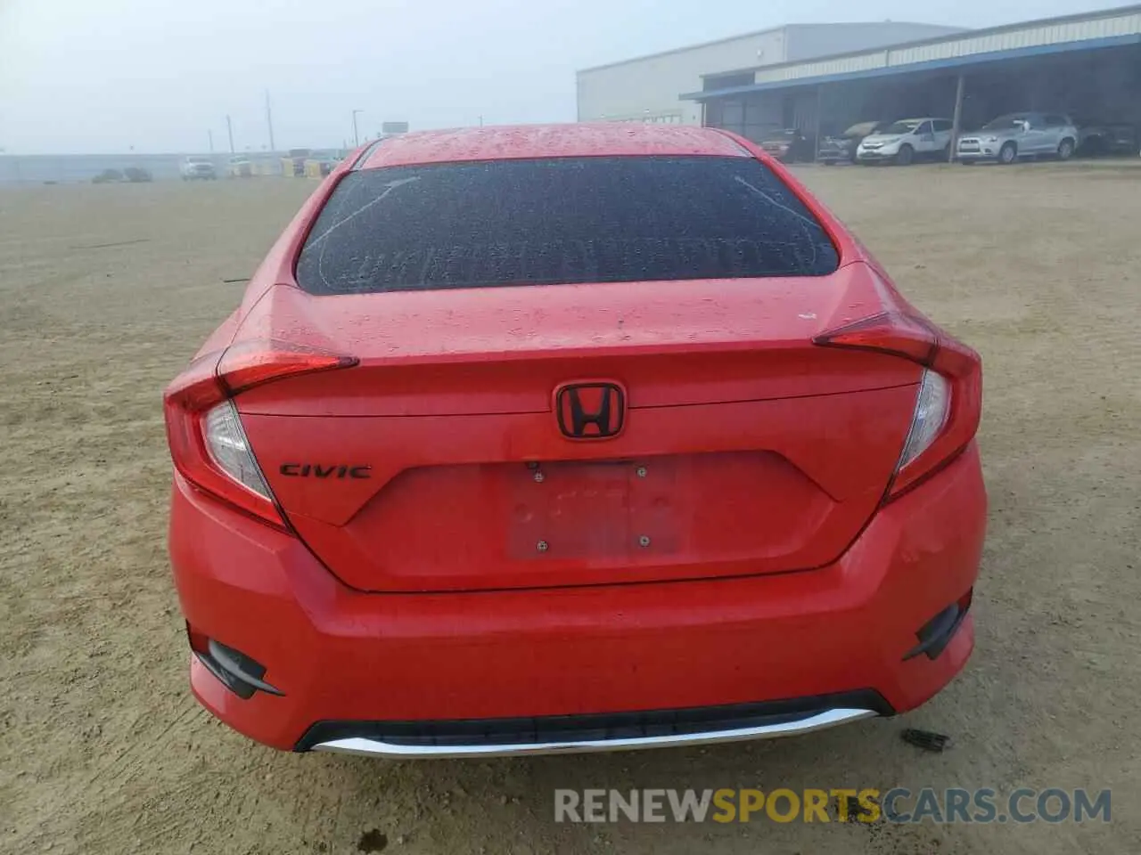 6 Photograph of a damaged car 2HGFC2F68LH528234 HONDA CIVIC 2020