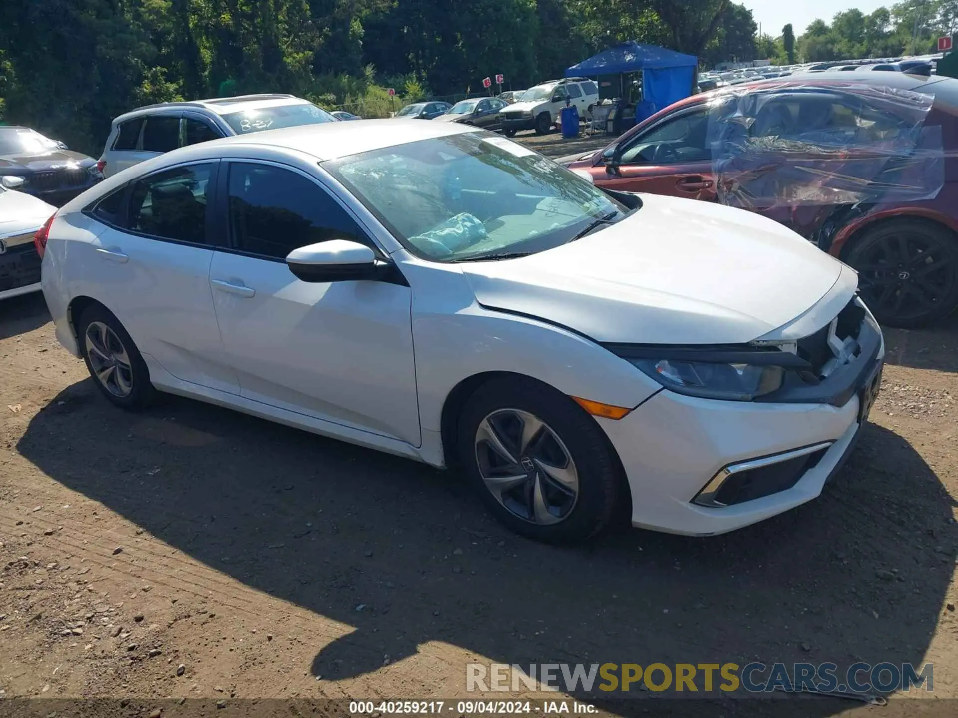 13 Photograph of a damaged car 2HGFC2F68LH528718 HONDA CIVIC 2020