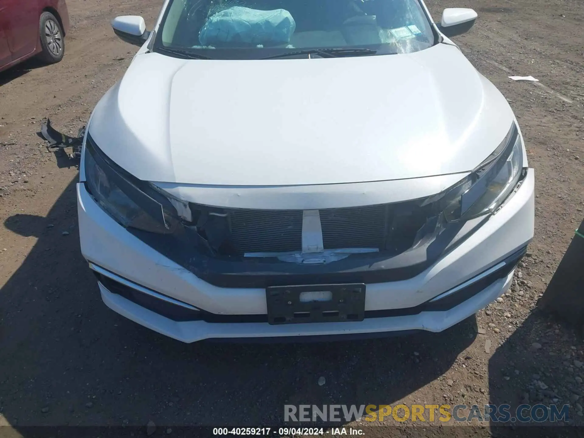 6 Photograph of a damaged car 2HGFC2F68LH528718 HONDA CIVIC 2020
