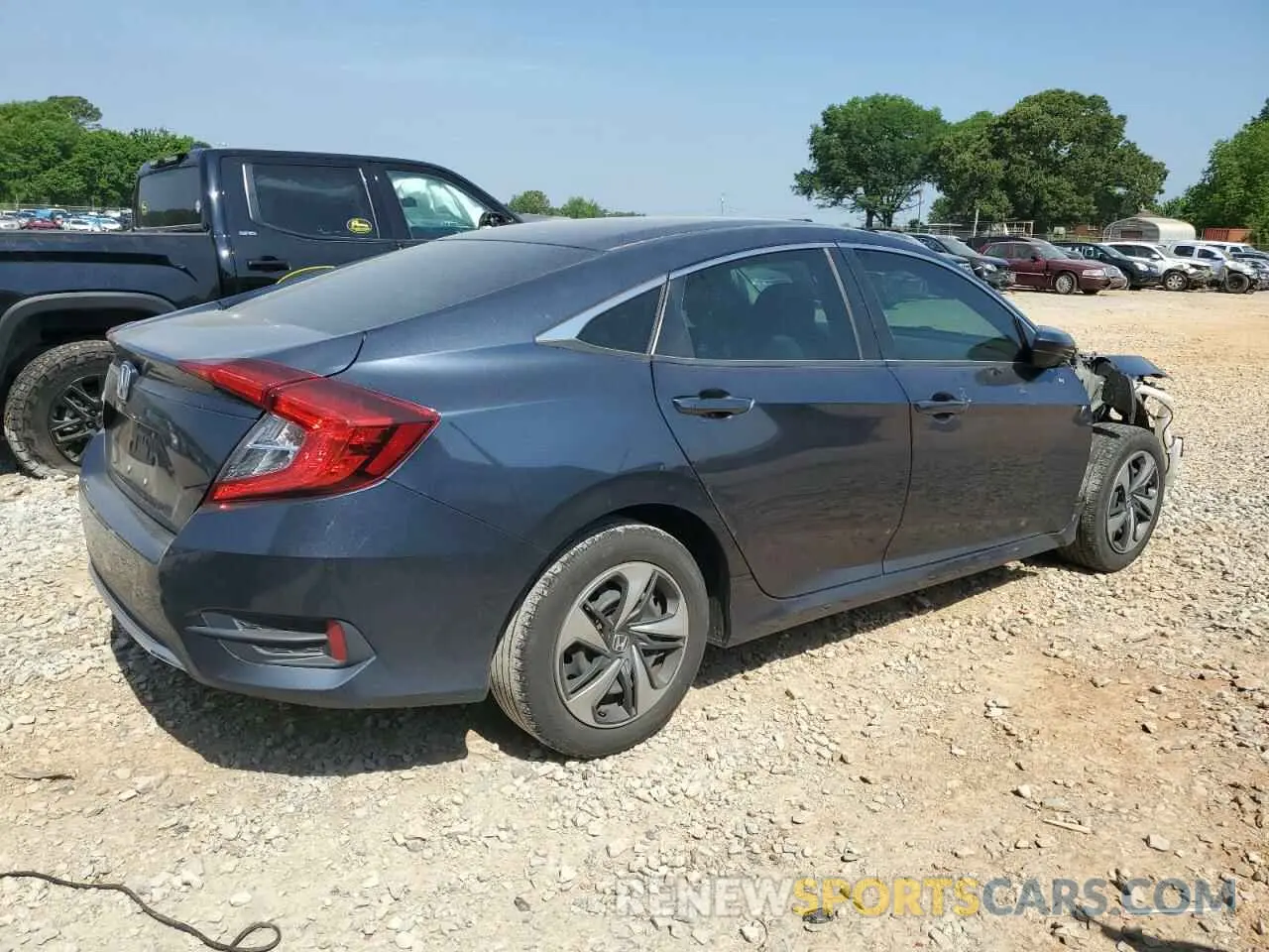3 Фотография поврежденного автомобиля 2HGFC2F68LH564442 HONDA CIVIC 2020