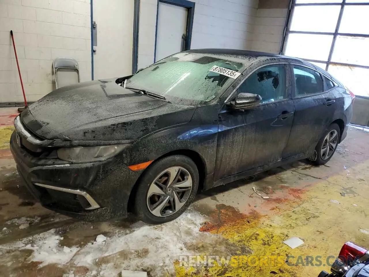 1 Photograph of a damaged car 2HGFC2F68LH569656 HONDA CIVIC 2020