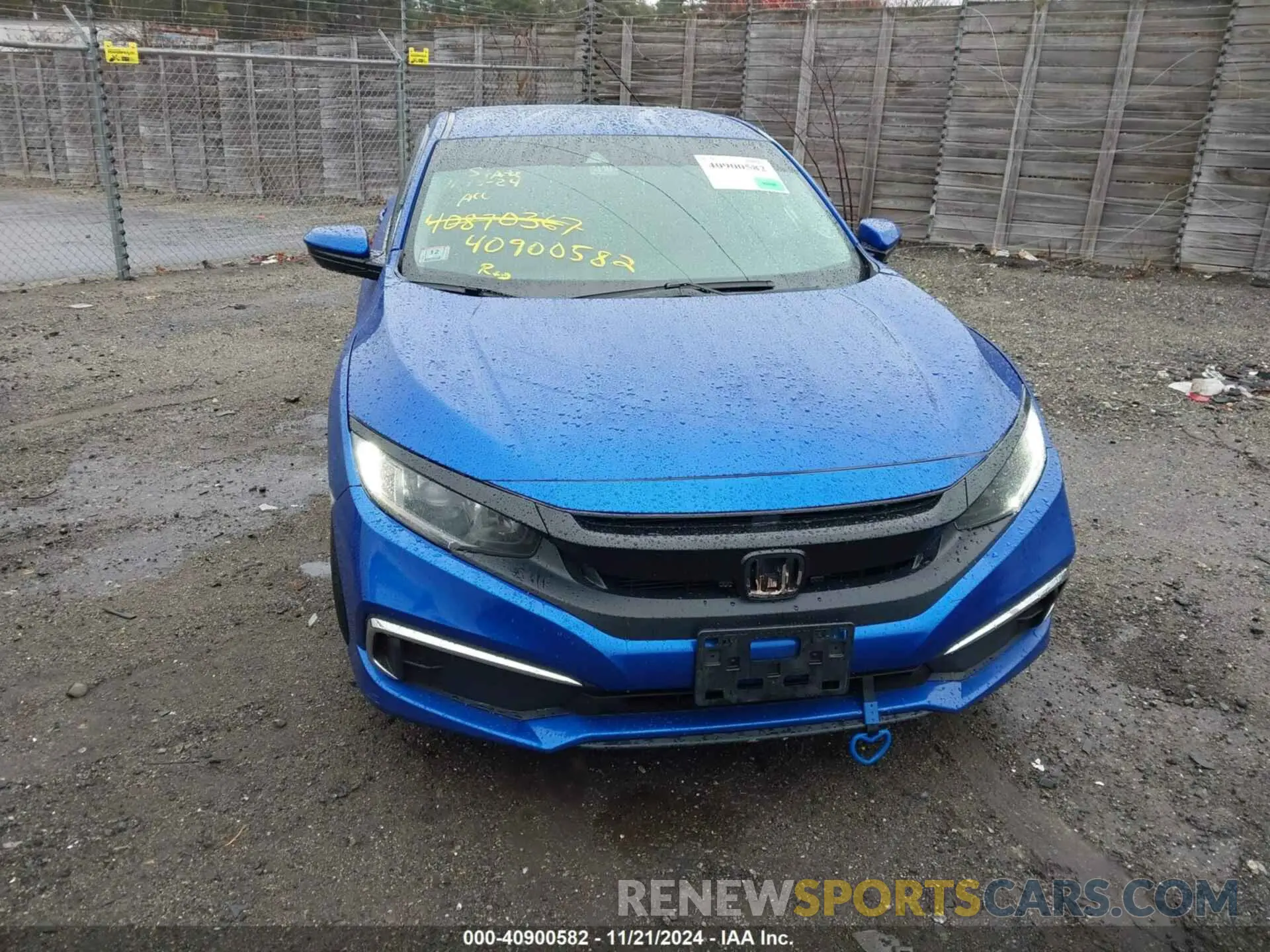 12 Photograph of a damaged car 2HGFC2F68LH576333 HONDA CIVIC 2020