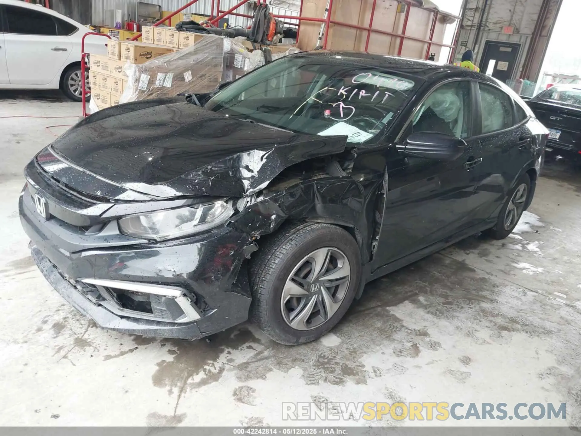 2 Фотография поврежденного автомобиля 2HGFC2F68LH600470 HONDA CIVIC 2020