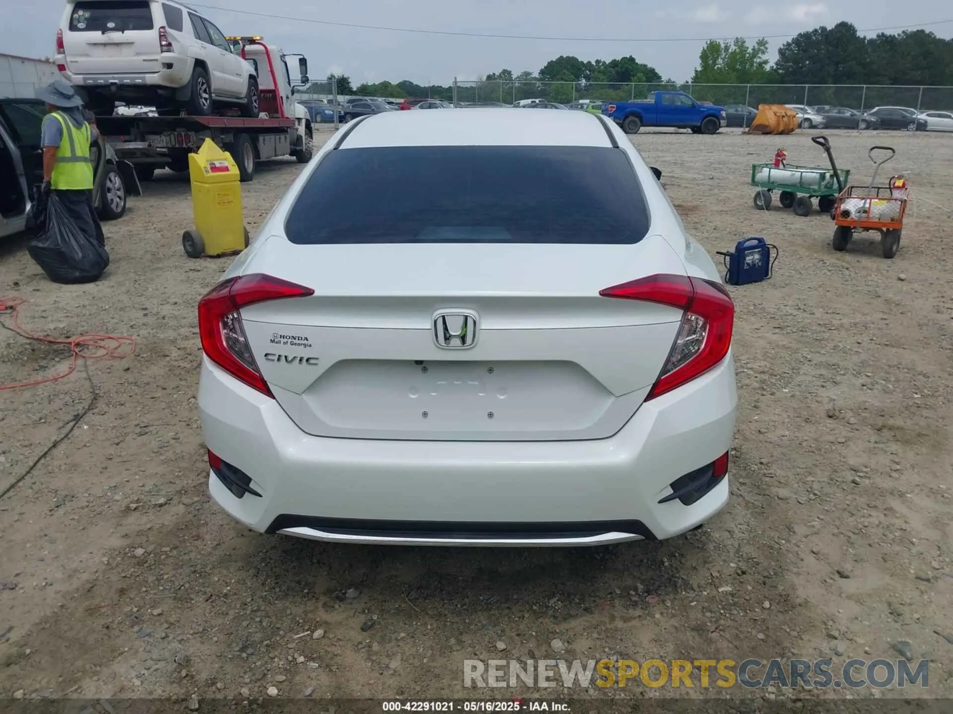 16 Фотография поврежденного автомобиля 2HGFC2F69LH520322 HONDA CIVIC 2020