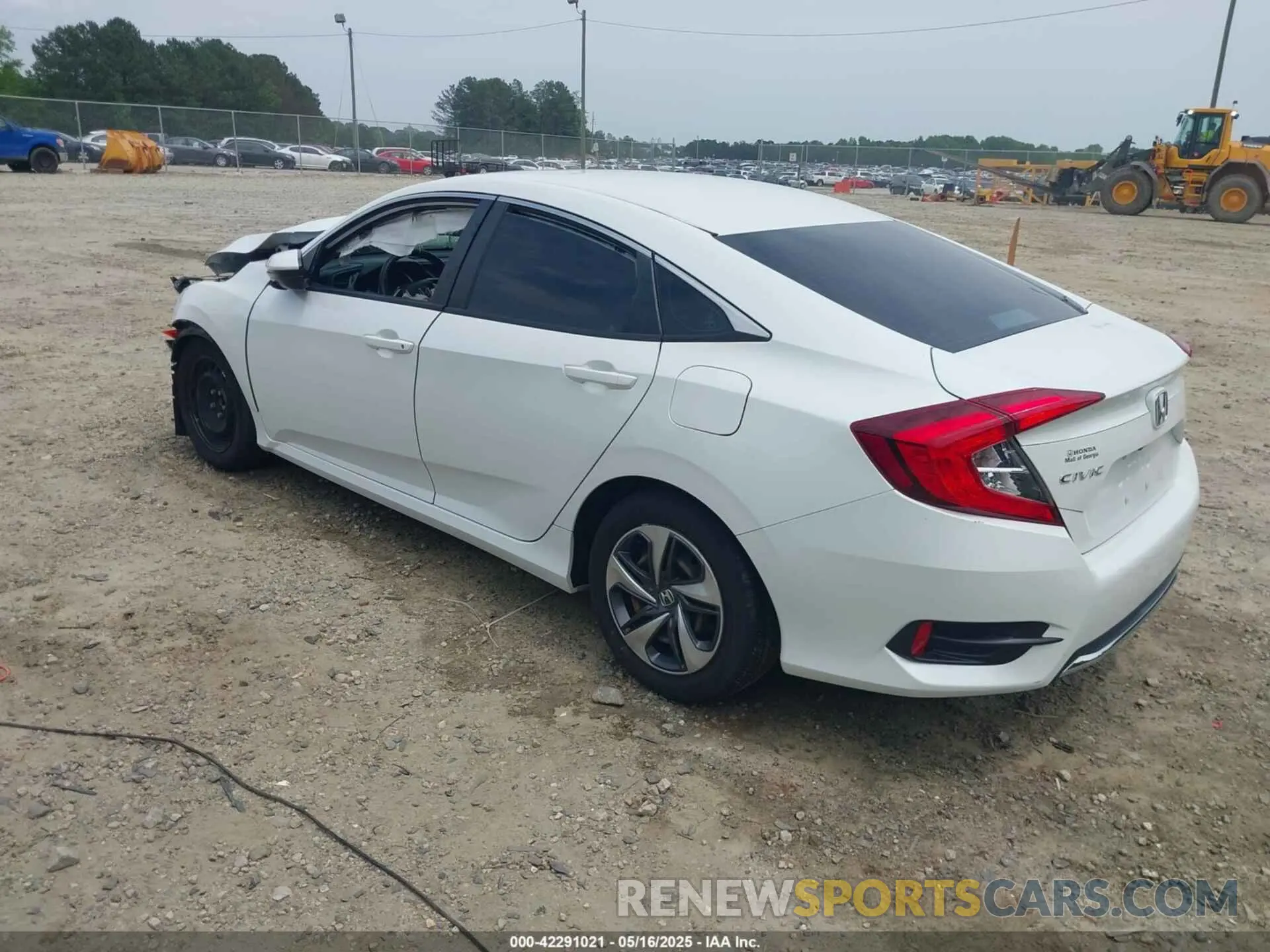 3 Фотография поврежденного автомобиля 2HGFC2F69LH520322 HONDA CIVIC 2020