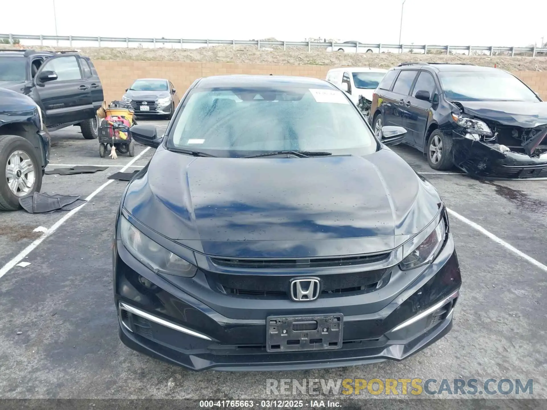12 Photograph of a damaged car 2HGFC2F69LH530736 HONDA CIVIC 2020