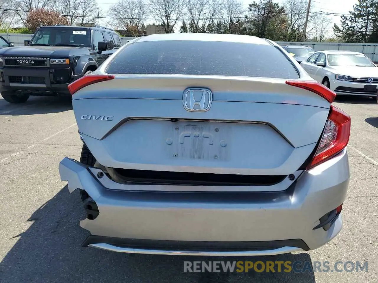 6 Фотография поврежденного автомобиля 2HGFC2F69LH540327 HONDA CIVIC 2020