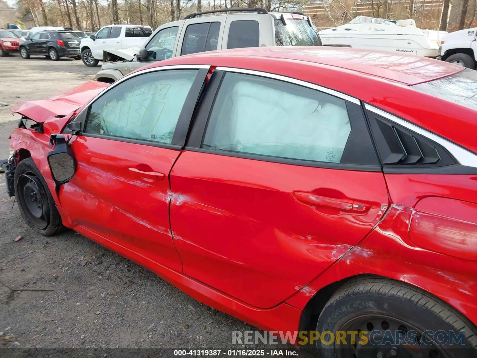 14 Photograph of a damaged car 2HGFC2F69LH559332 HONDA CIVIC 2020