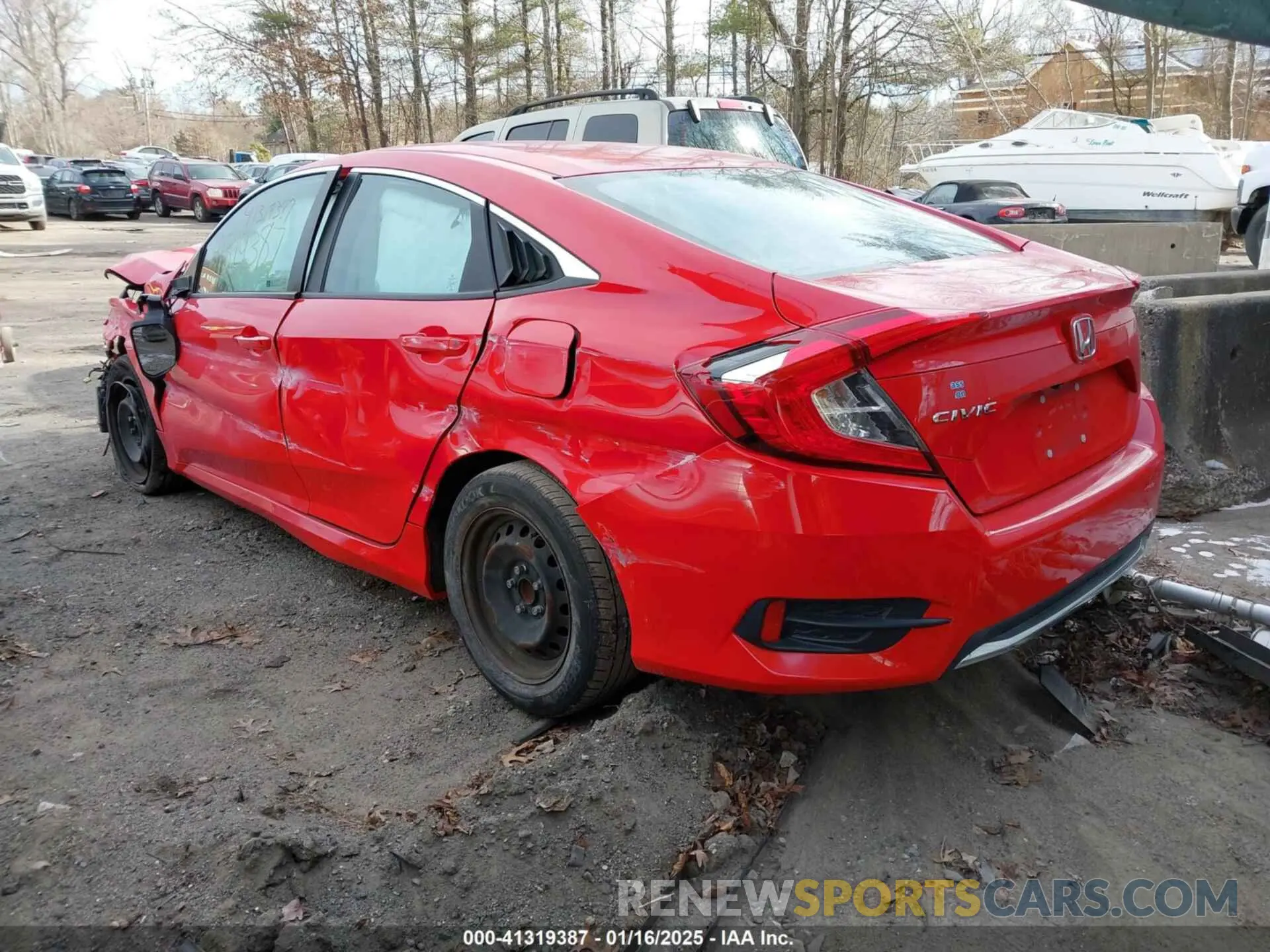 3 Photograph of a damaged car 2HGFC2F69LH559332 HONDA CIVIC 2020