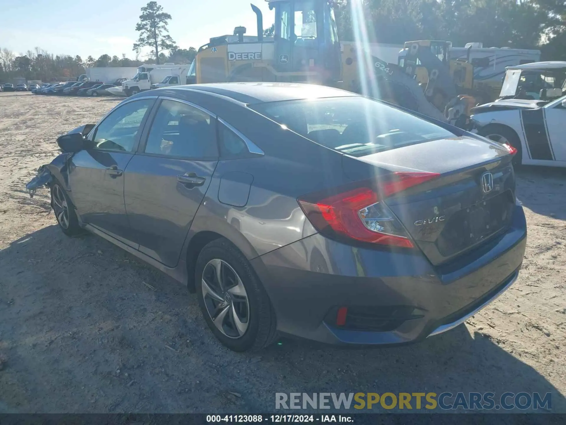 3 Photograph of a damaged car 2HGFC2F69LH594243 HONDA CIVIC 2020