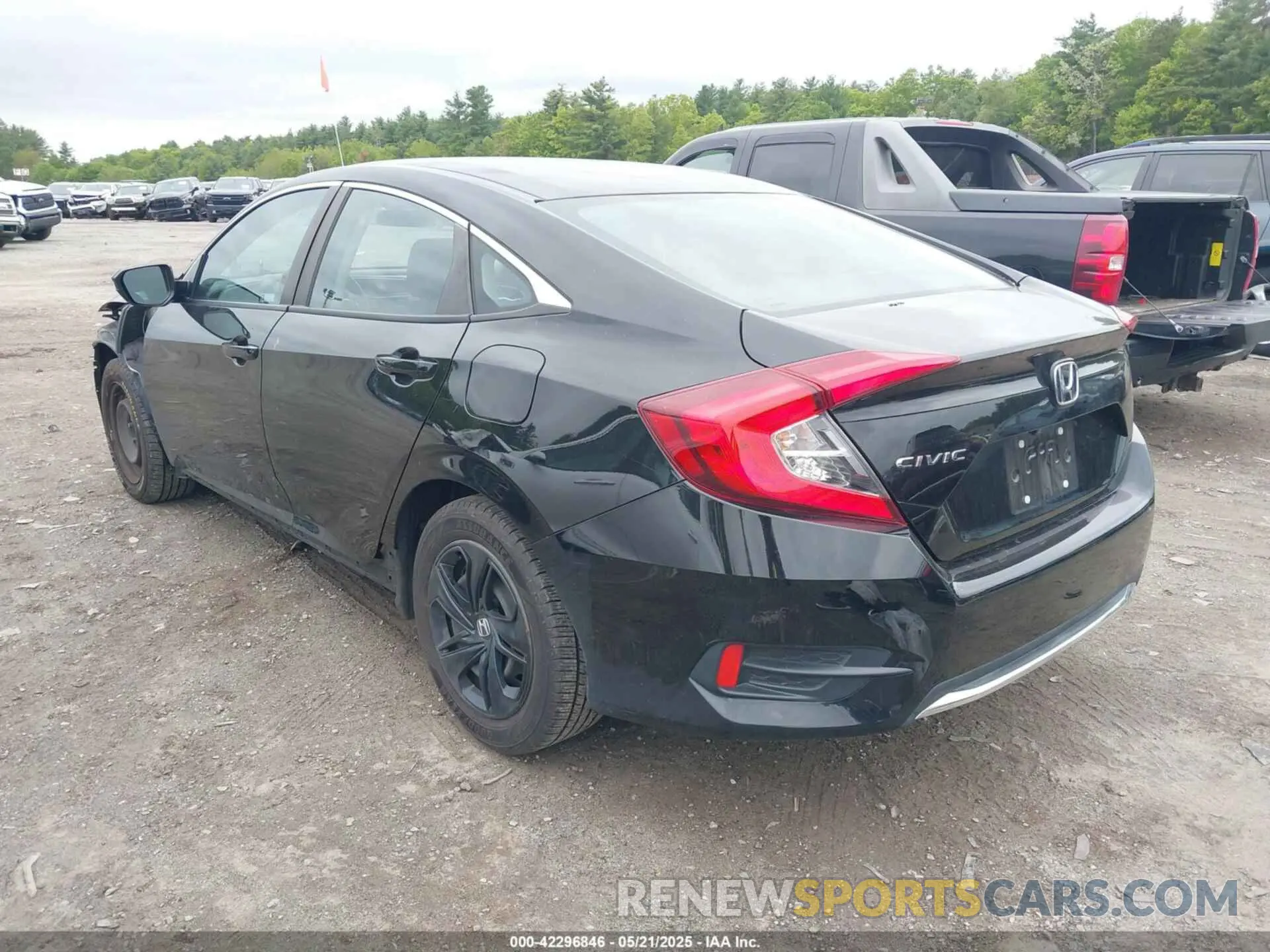 3 Фотография поврежденного автомобиля 2HGFC2F69LH601577 HONDA CIVIC 2020