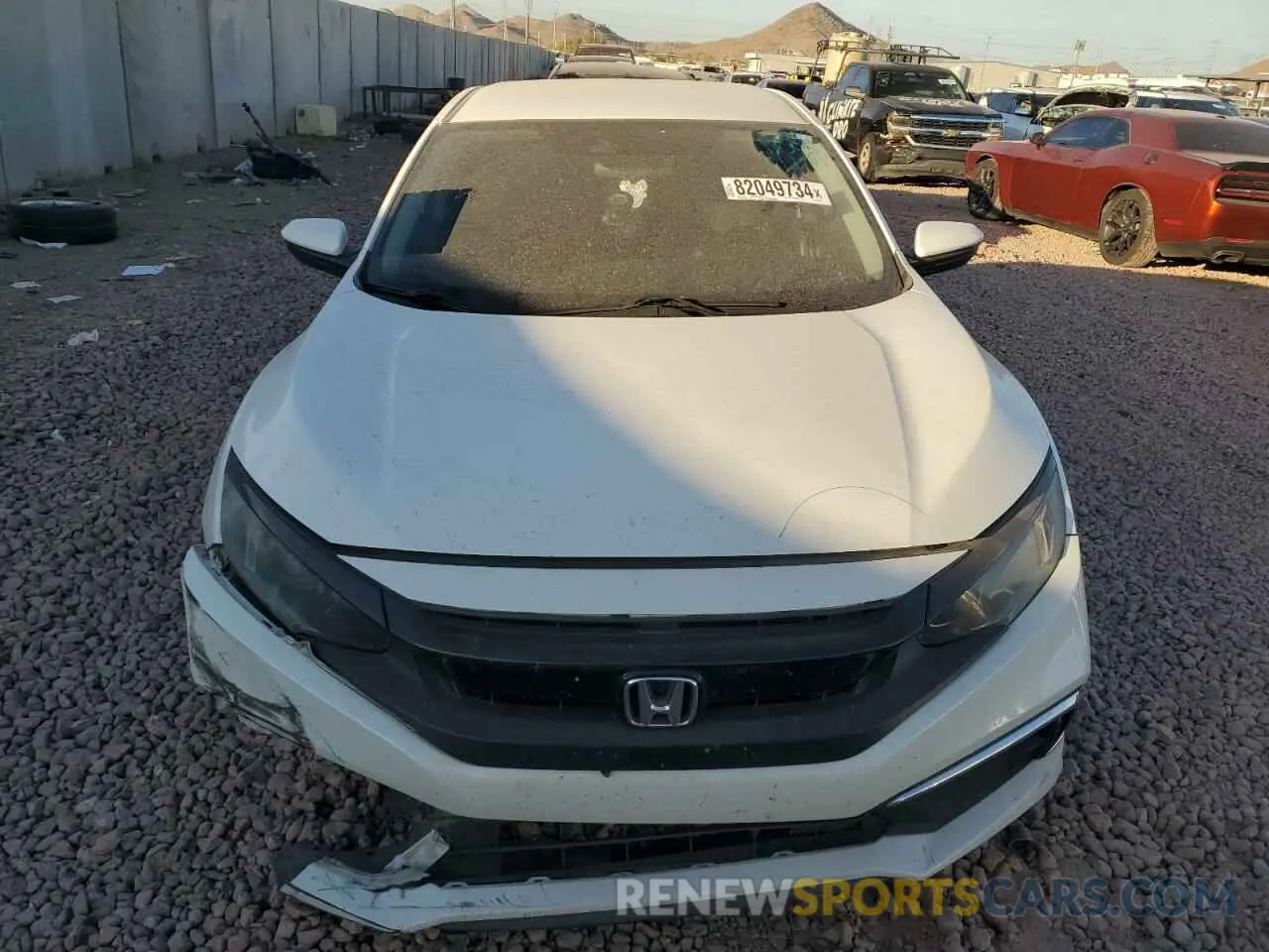 5 Photograph of a damaged car 2HGFC2F6XLH542507 HONDA CIVIC 2020