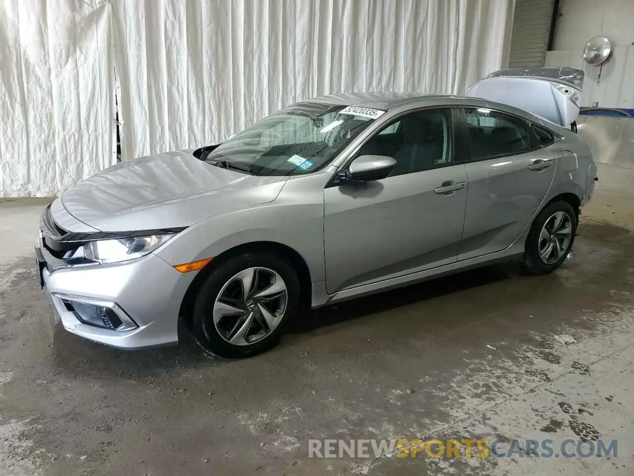 1 Photograph of a damaged car 2HGFC2F6XLH557458 HONDA CIVIC 2020