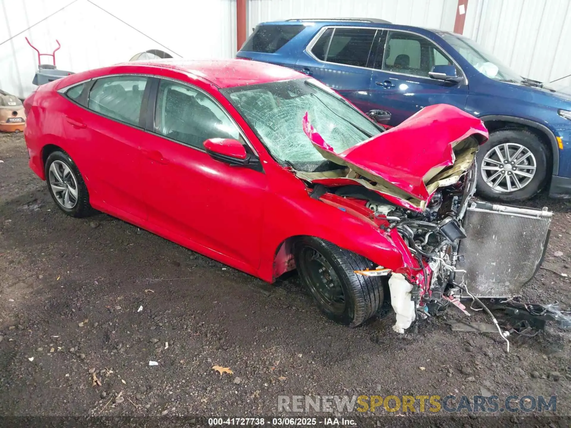 1 Photograph of a damaged car 2HGFC2F6XLH560215 HONDA CIVIC 2020